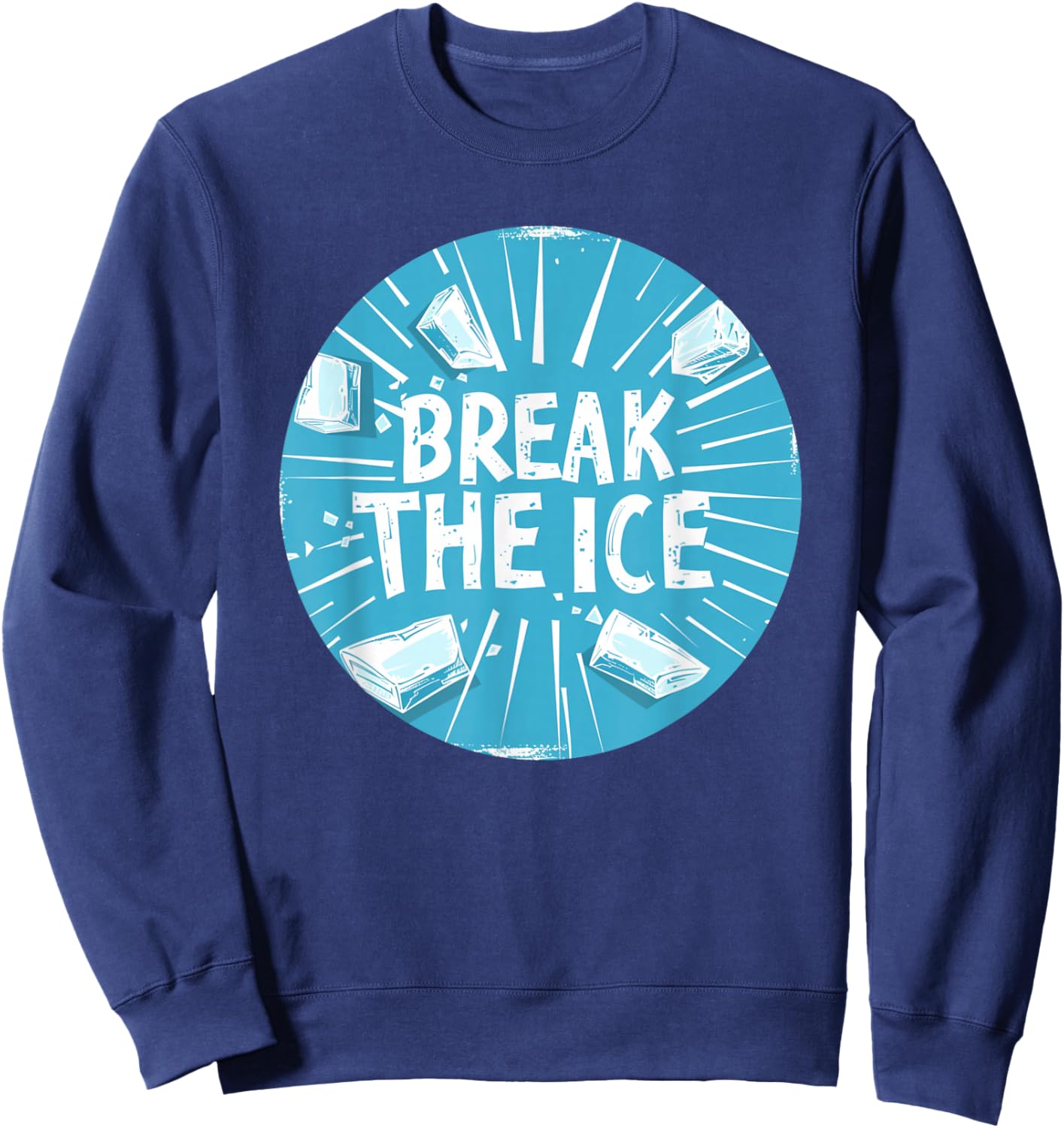 Break the Ice Logo Sweatshirt - Sweatshirt | Navy