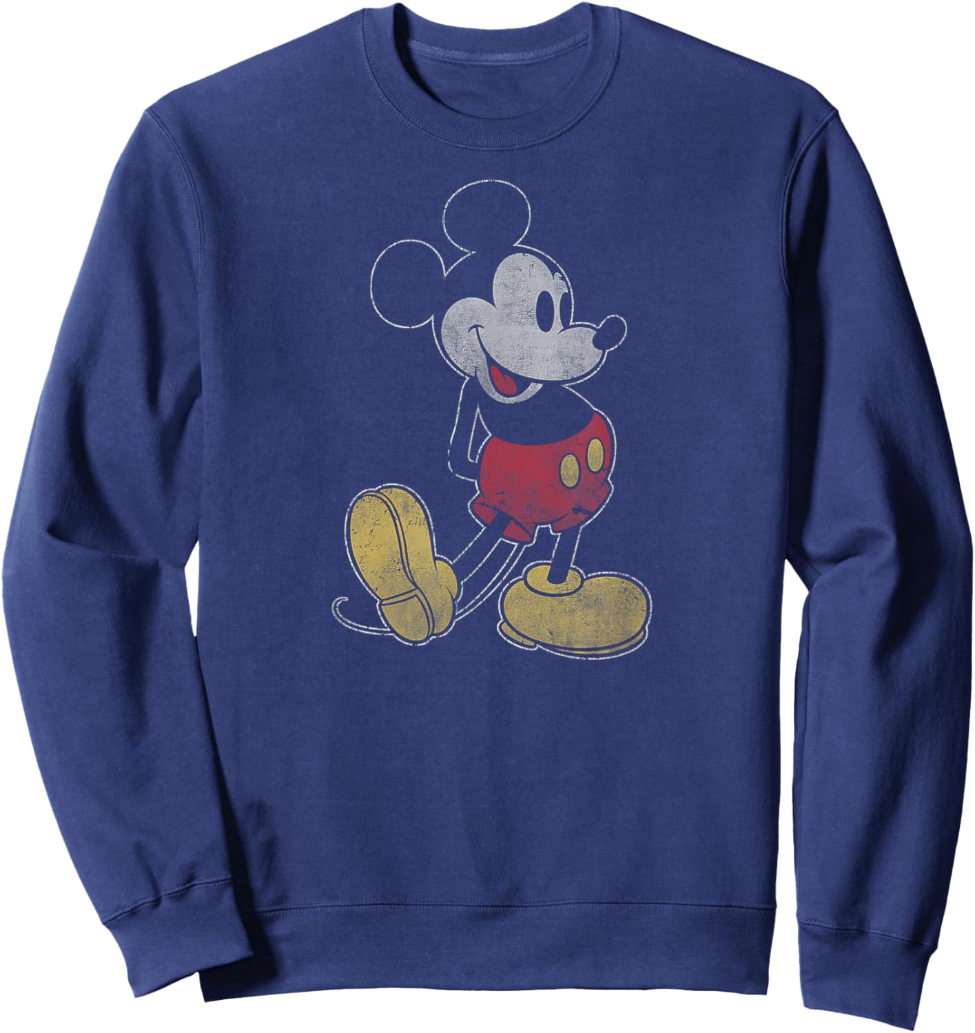 Disney Mickey Mouse Outline Sweatshirt - Sweatshirt | Navy