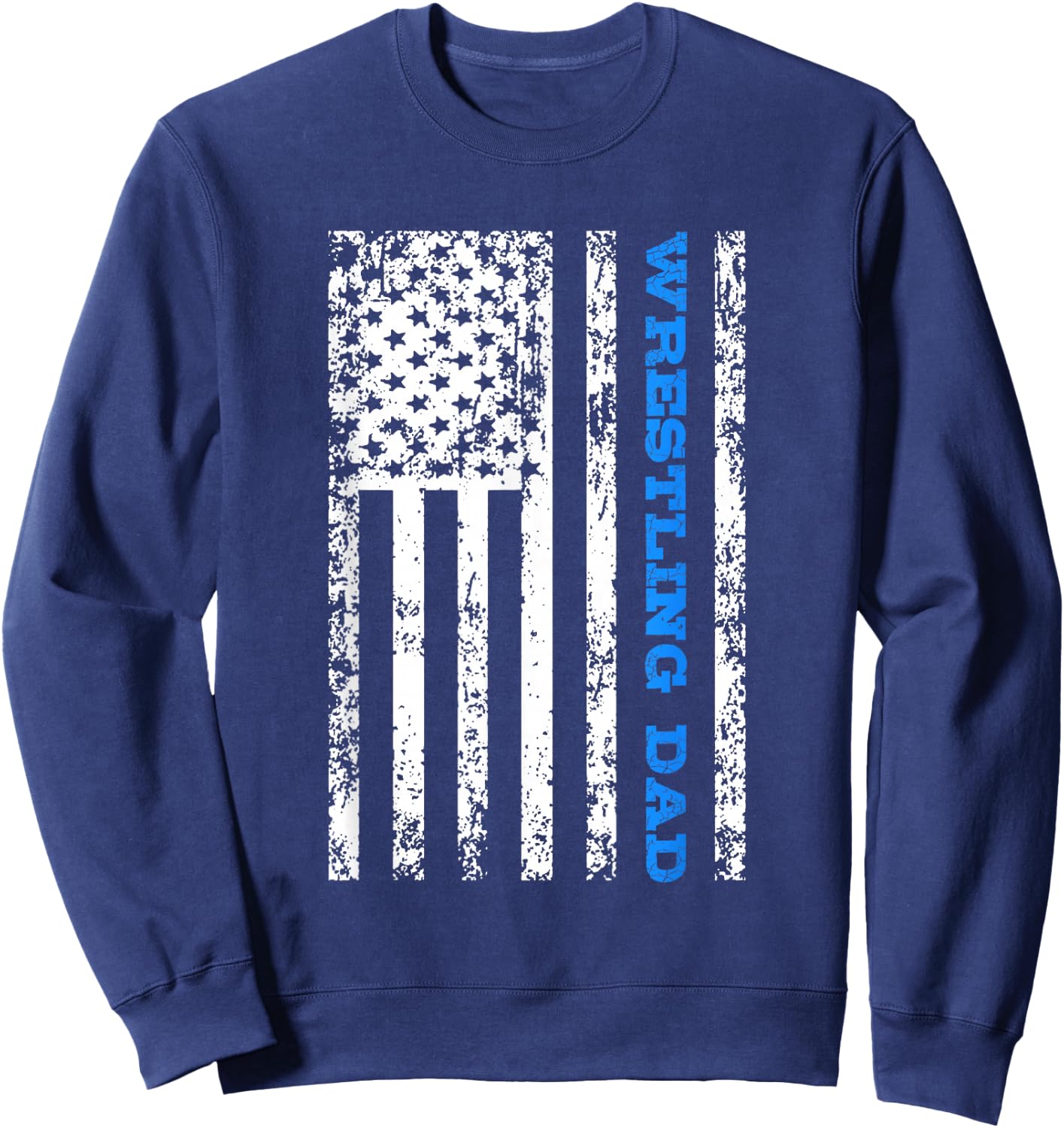 Wrestling Dad Sweatshirt - Sweatshirt | Navy