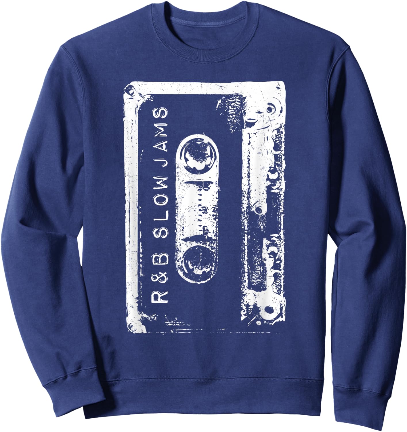 90s Hip Hop RnB Vintage Concert Sweatshirt - Sweatshirt | Navy