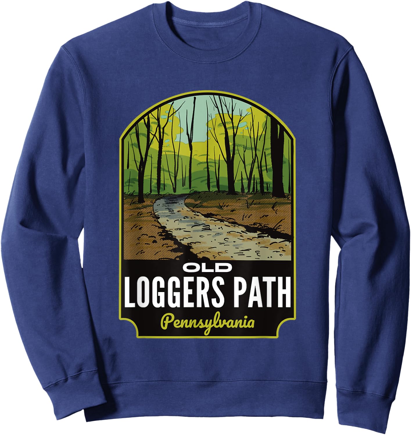 Old Loggers Path Pennsylvania Sweatshirt - Sweatshirt | Navy