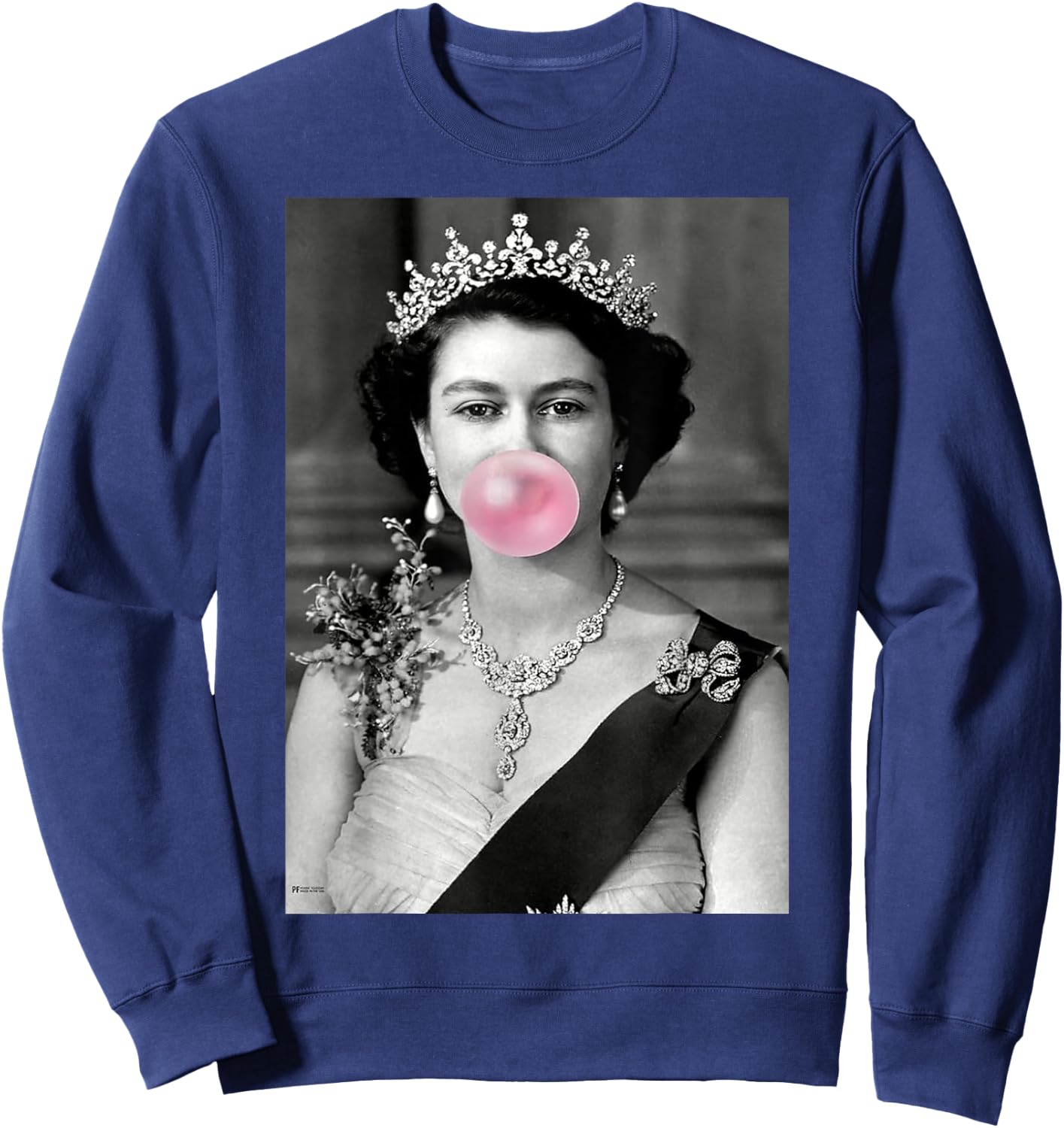 Queenie Bubblegum Sweatshirt - Sweatshirt | Navy