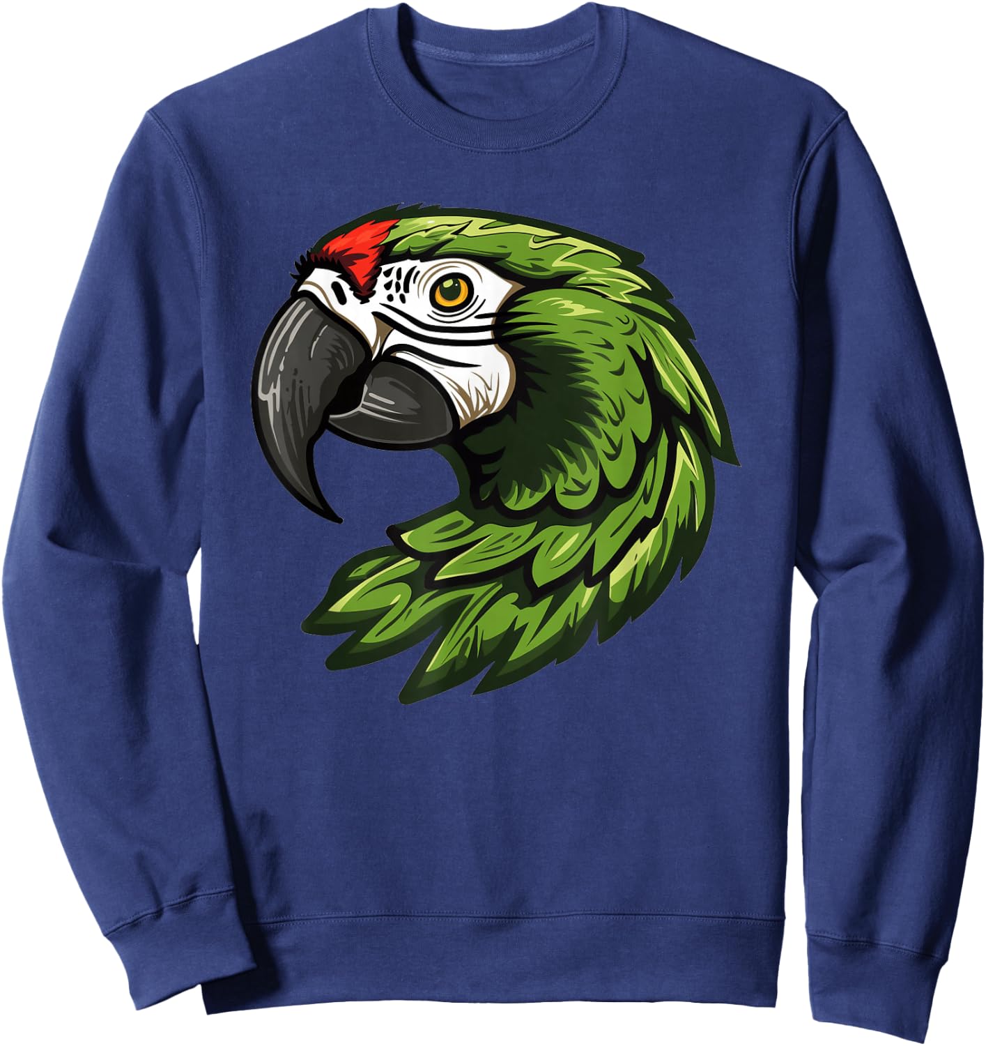 Military Macaw Logo Design Sweatshirt - Sweatshirt | Navy