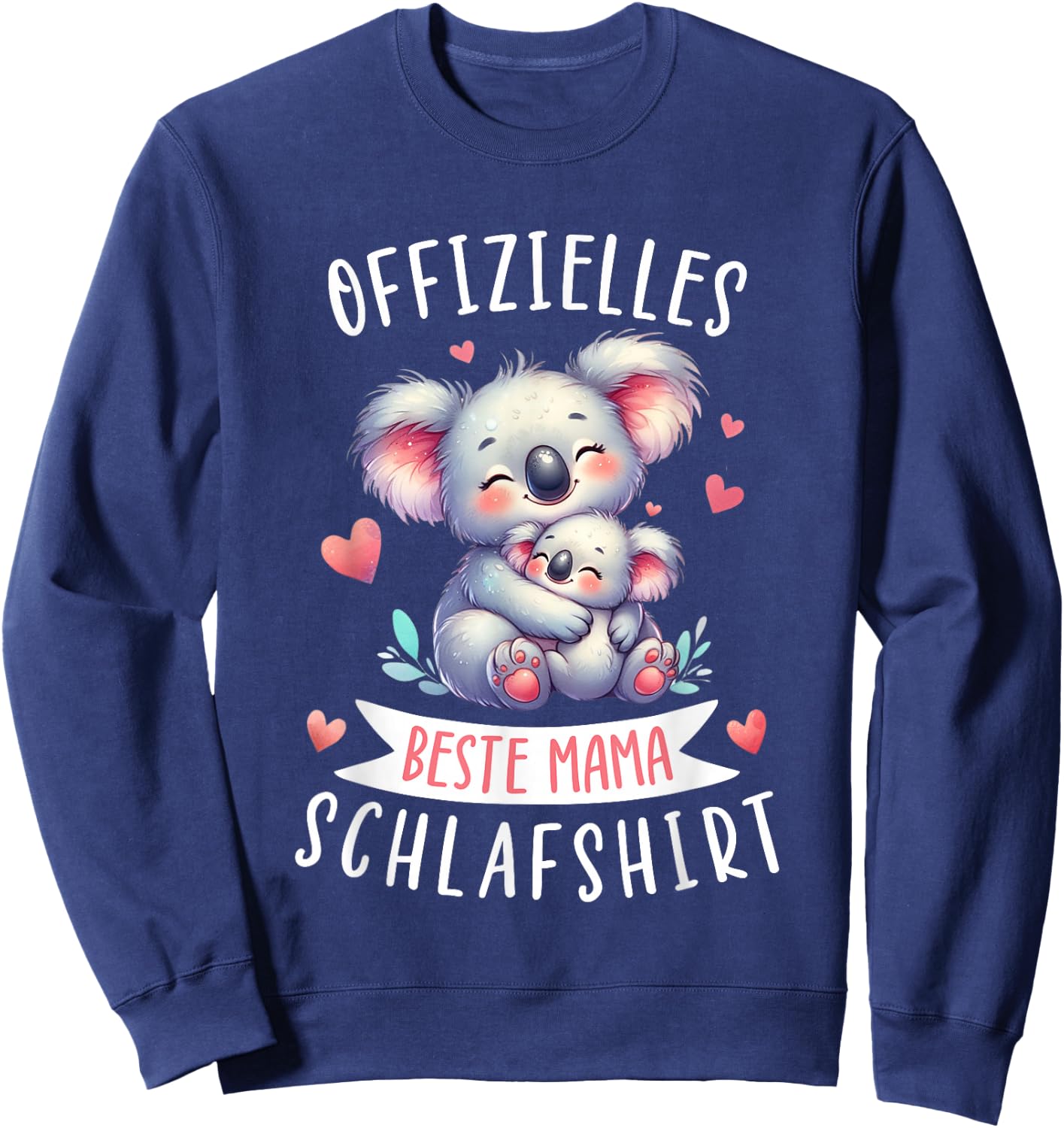 Offizielles Beste Mama Schlafshirt Muttertag Koalabär Mama Sweatshirt - Sweatshirt | Navy