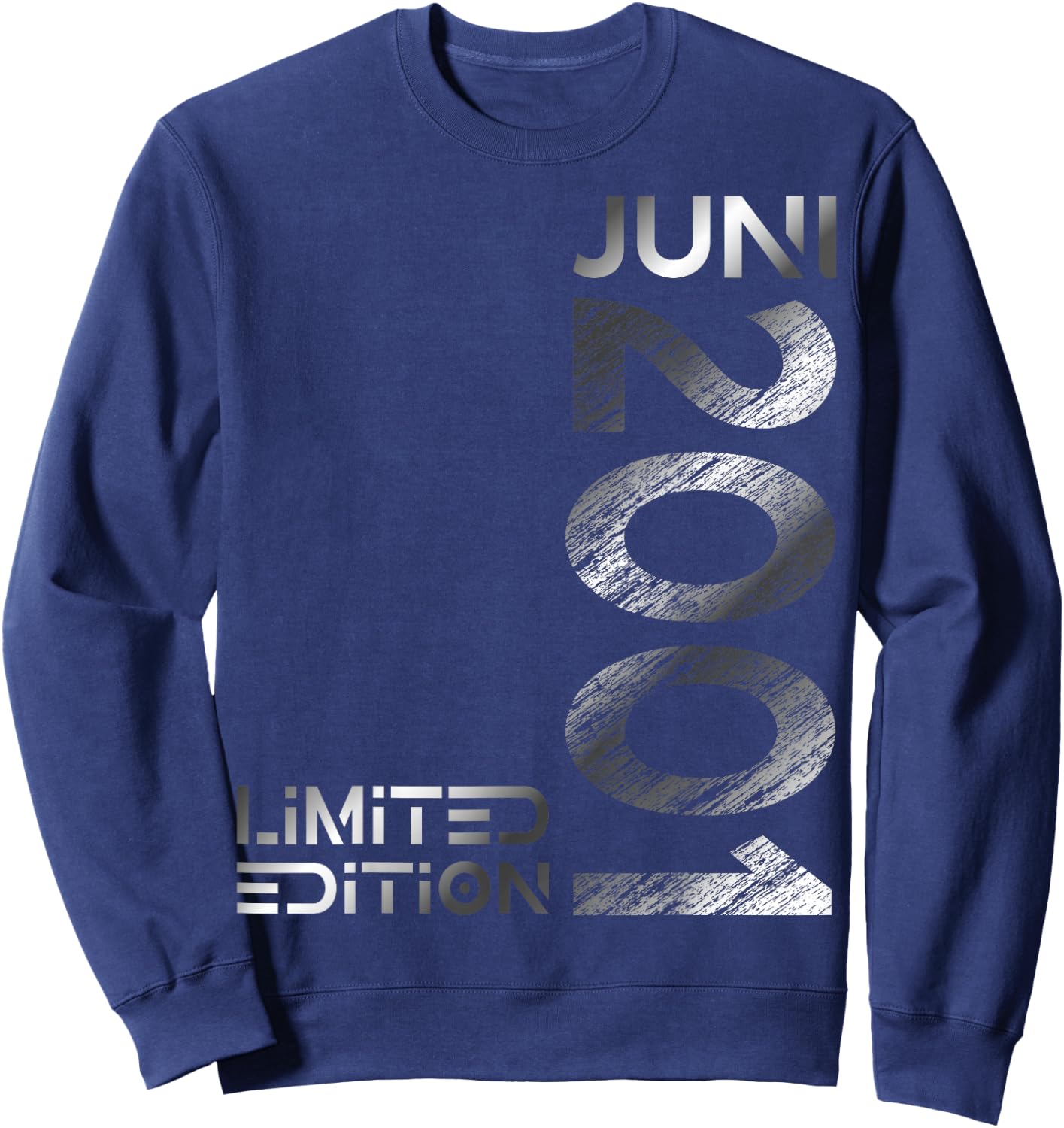 Limited Edition Juni 2001 Mann Frau 25. Geburtstag Sweatshirt - Sweatshirt | Navy