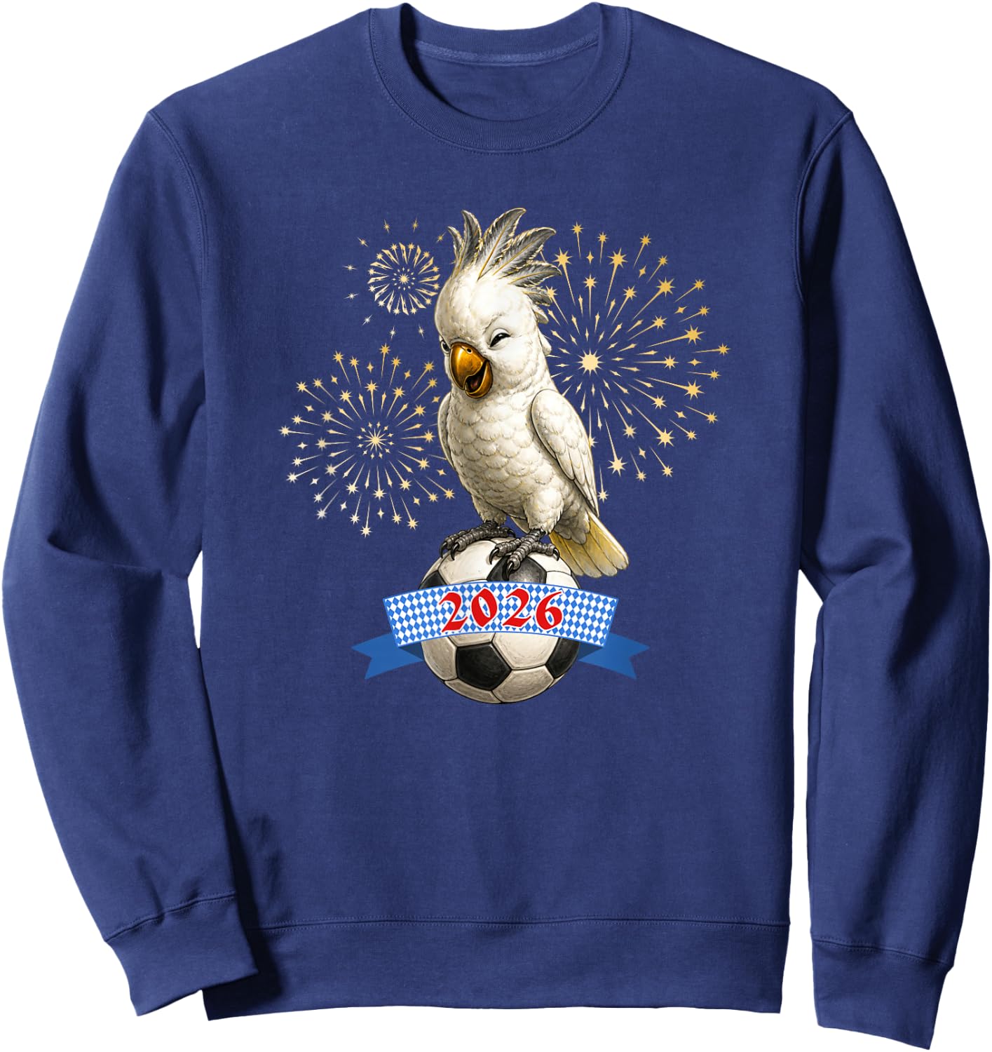 Kakadu für Bayern aus München und auch alle Anderen Sweatshirt - Sweatshirt | Navy