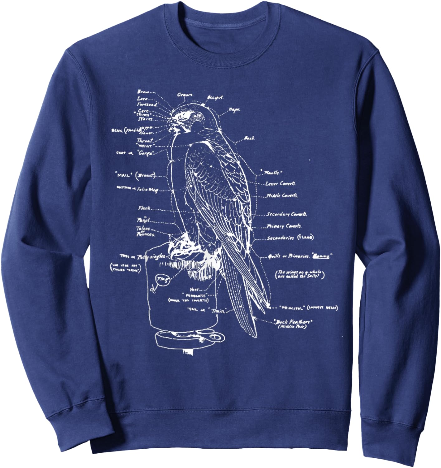 Falconry Shirt Sweatshirt - Sweatshirt | Navy