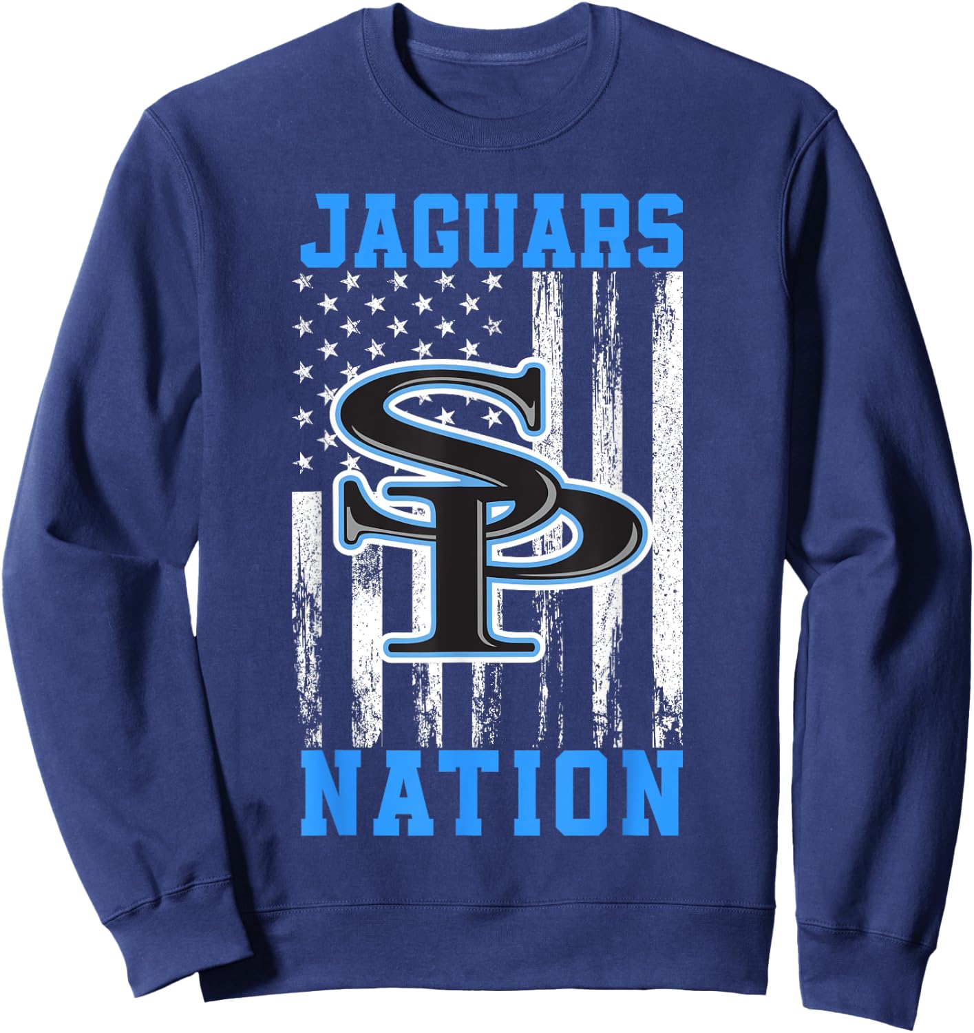 Spain Park Jaguars Logo Nation HS Sweatshirt - Sweatshirt | Navy