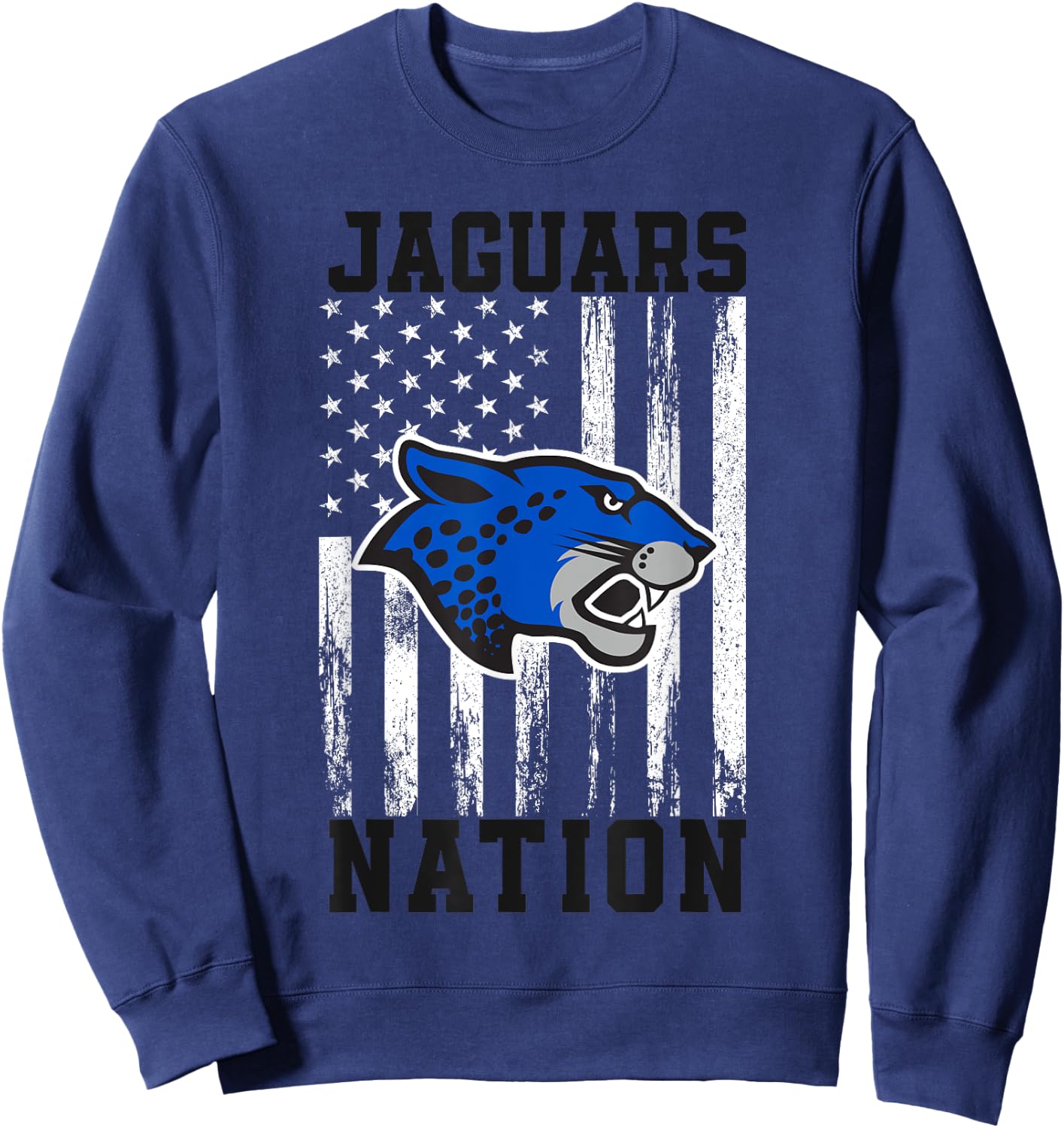 Hilliard Bradley Jaguars Logo Nation HS Sweatshirt - Sweatshirt | Navy