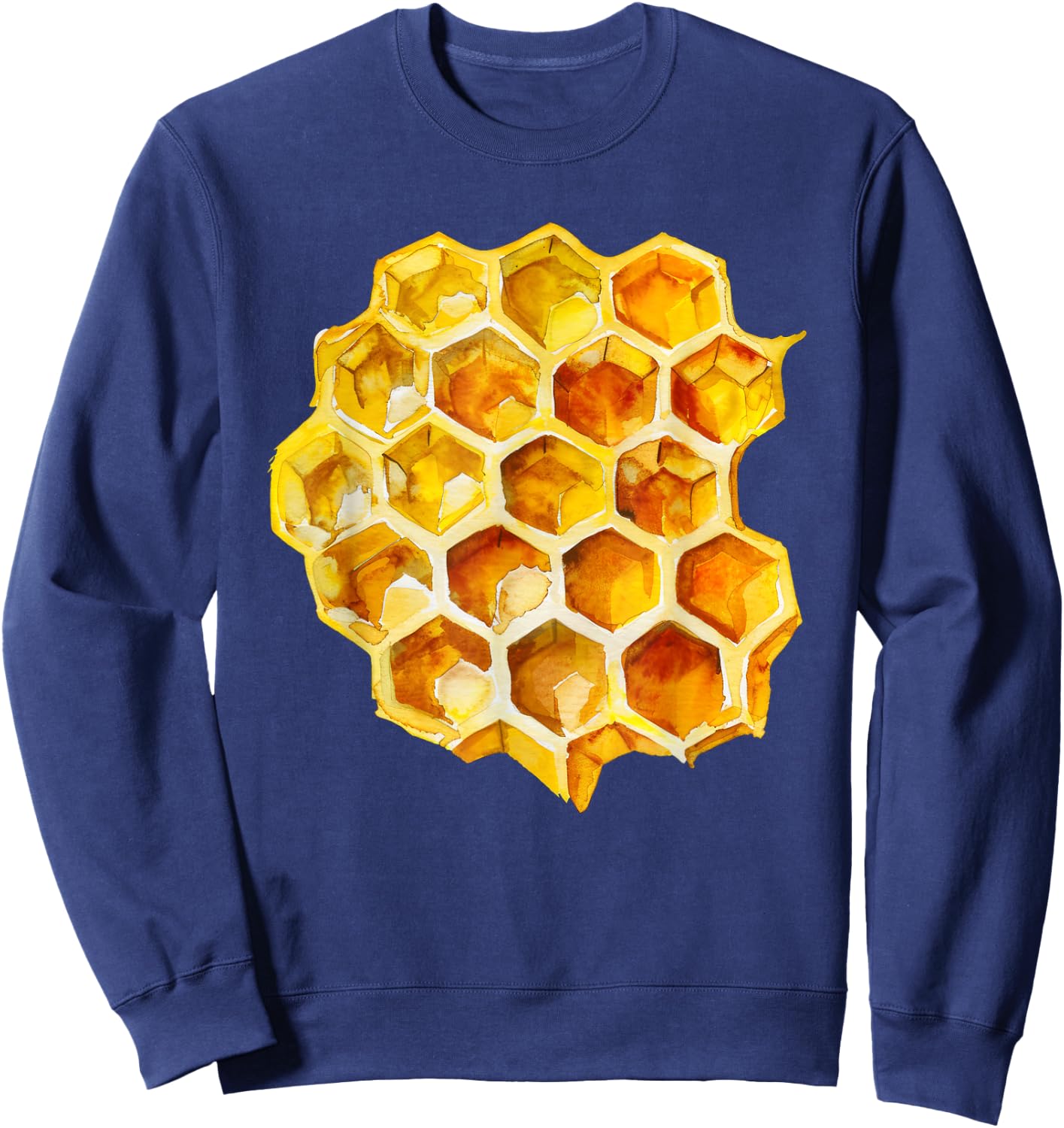 Honeycomb Hexagon Sweatshirt - Sweatshirt | Navy