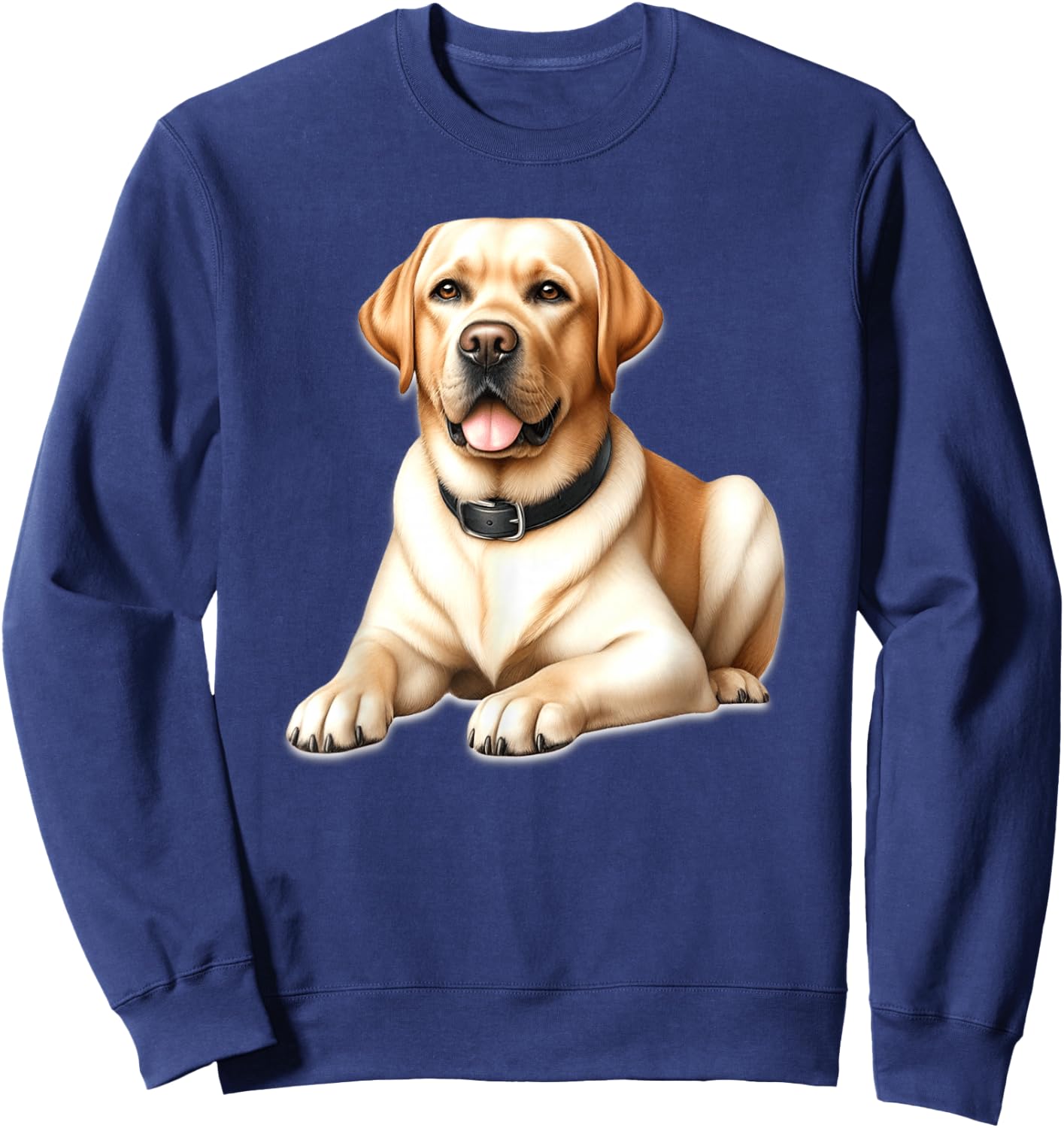 Labrador Retriever Dog Good Boy Sweatshirt - Sweatshirt | Navy