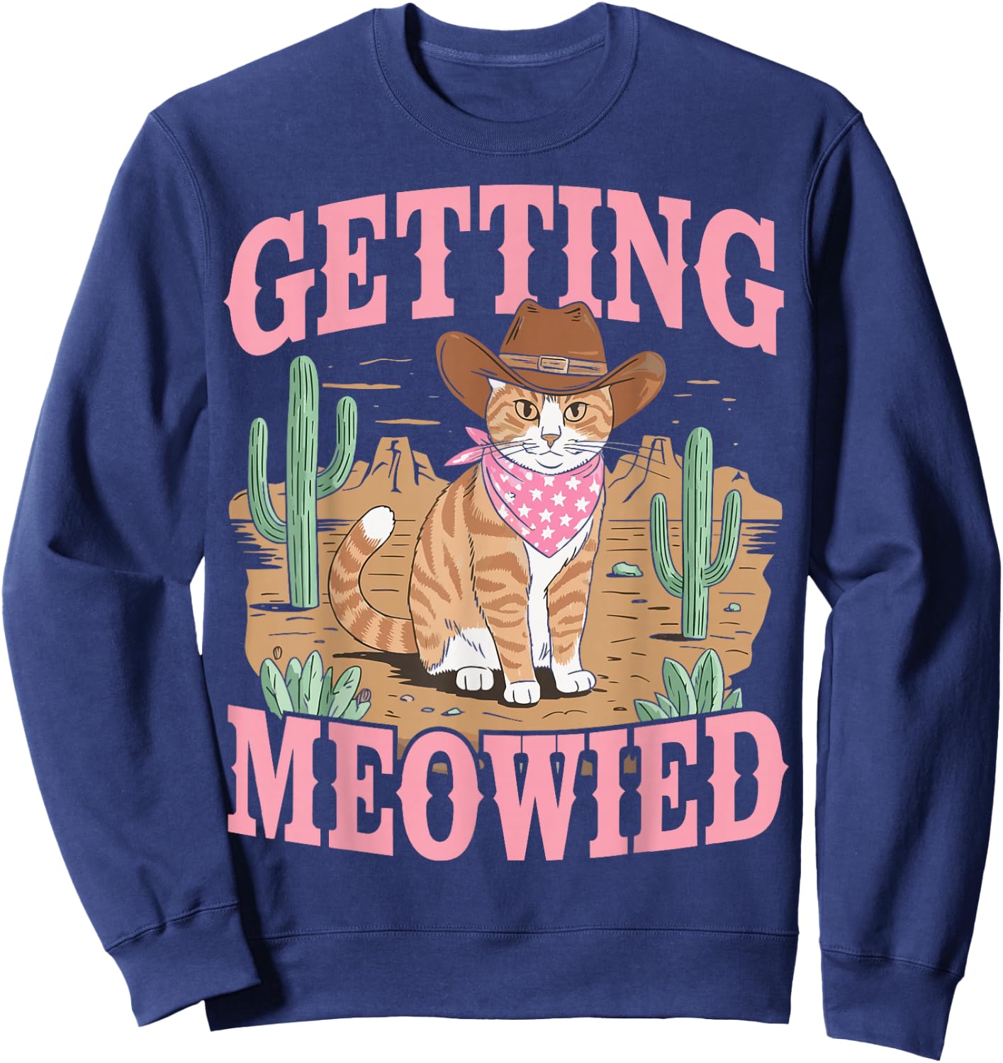 I'm Getting Meowied Sweatshirt - Sweatshirt | Navy