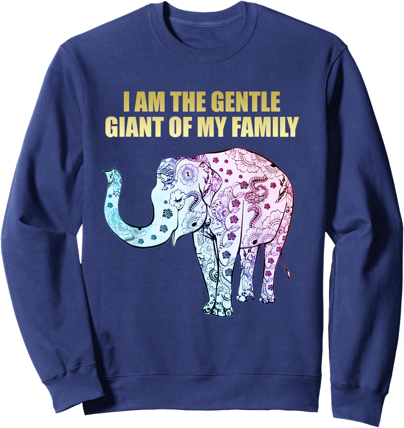 Elephant Gentle Giant Sweatshirt - Sweatshirt | Navy