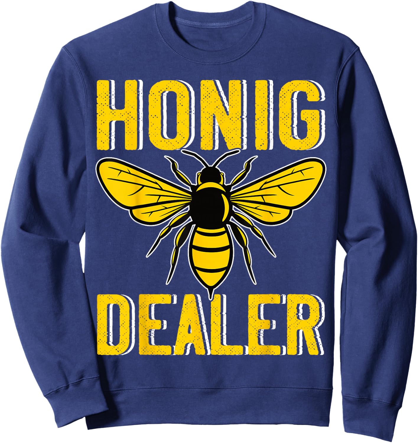 Men's Honey Dealer Beekeeping Supplies Bees Decorative Beekeepers , black, s Sweatshirt - Sweatshirt | Navy