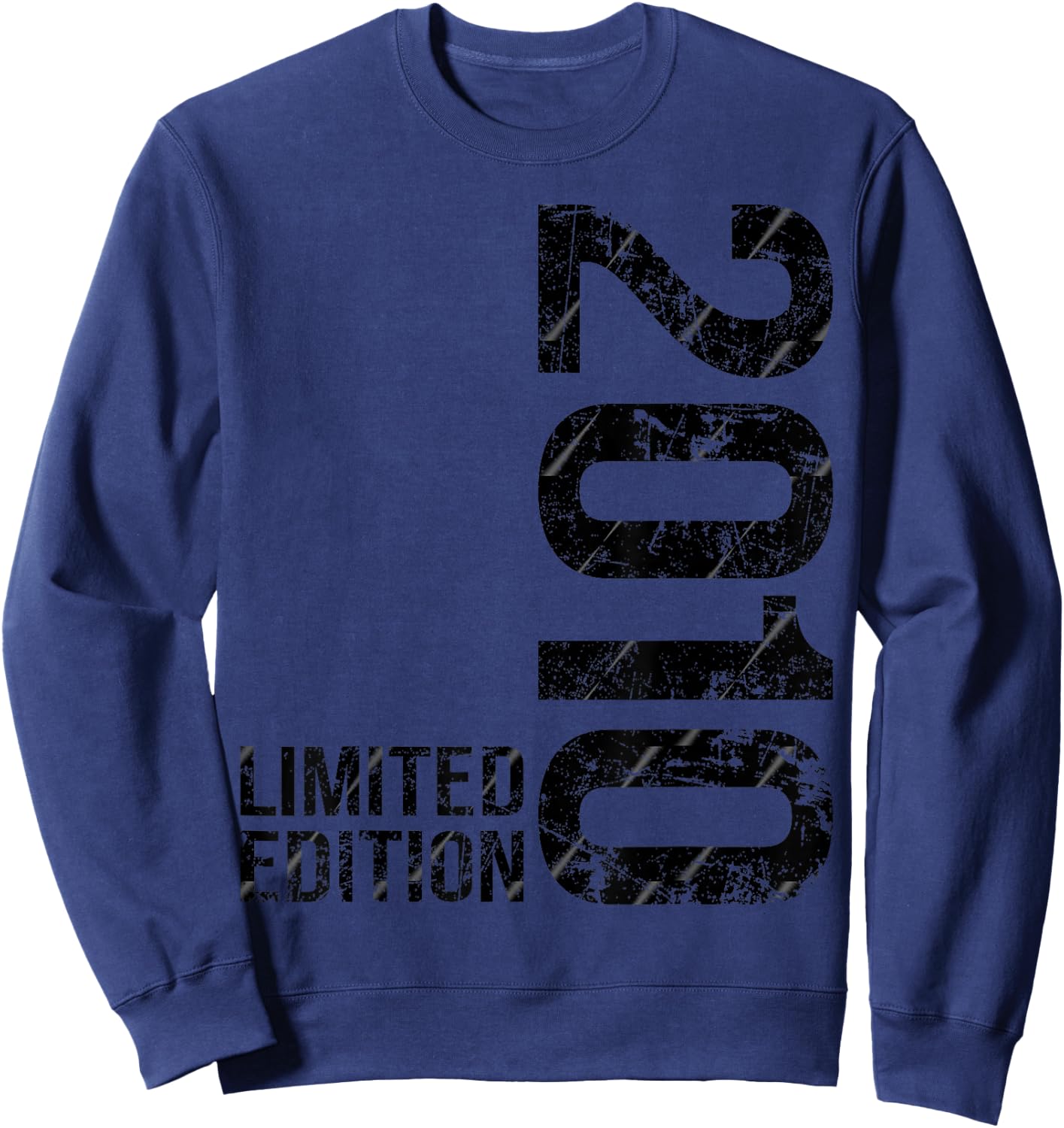 15 Years Birthday Boys Girls Vintage 2010 Sweatshirt - Sweatshirt | Navy