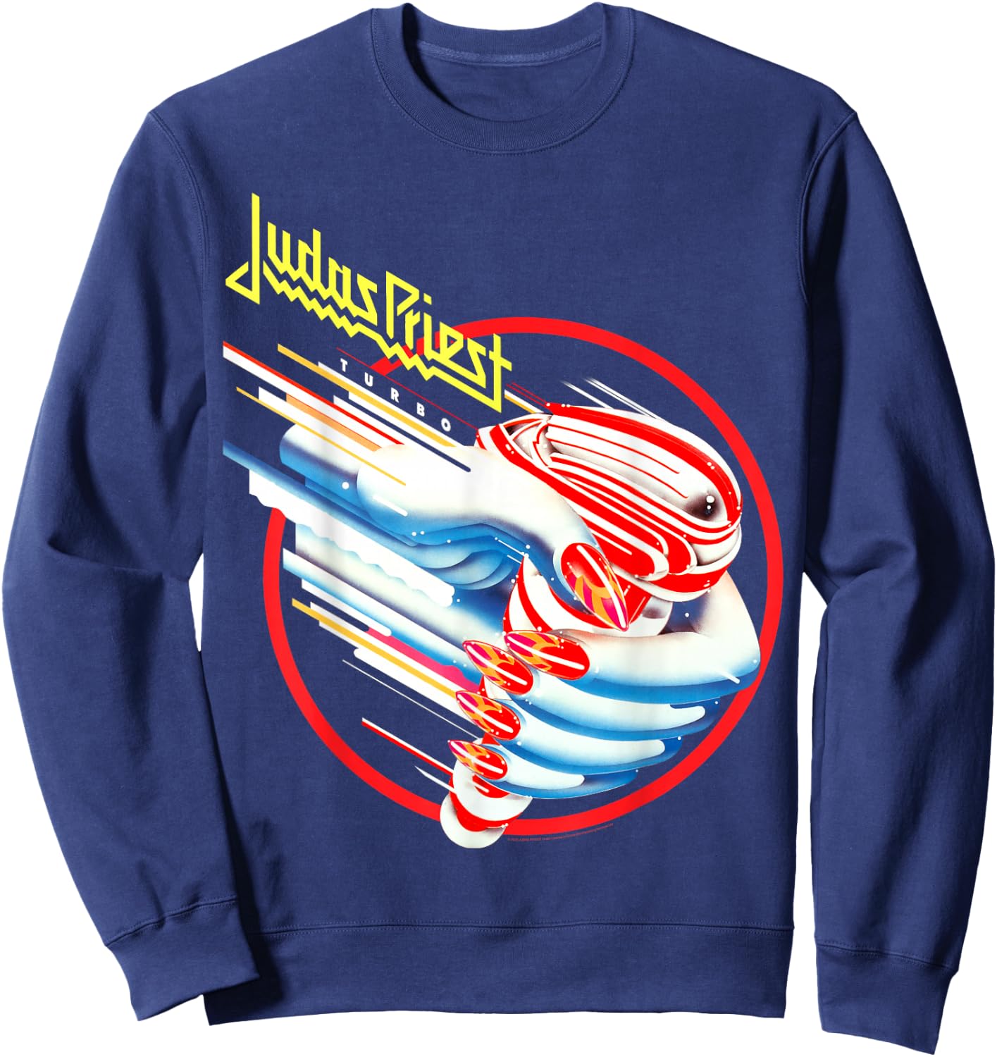Judas Priest Turbo Album , black Sweatshirt - Sweatshirt | Navy