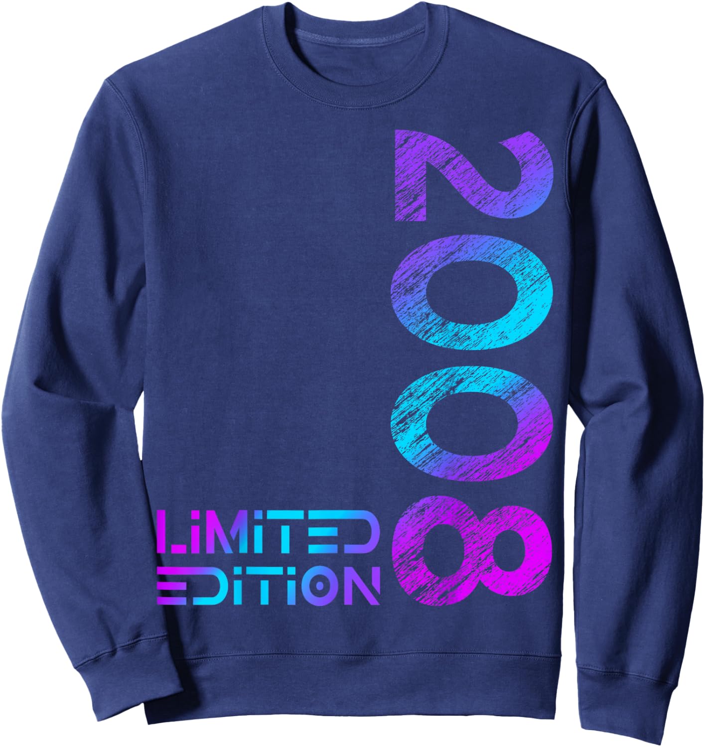 18. Geburtstag Limited Edition Jahrgang 2008 Junge Mädchen Sweatshirt - Sweatshirt | Navy
