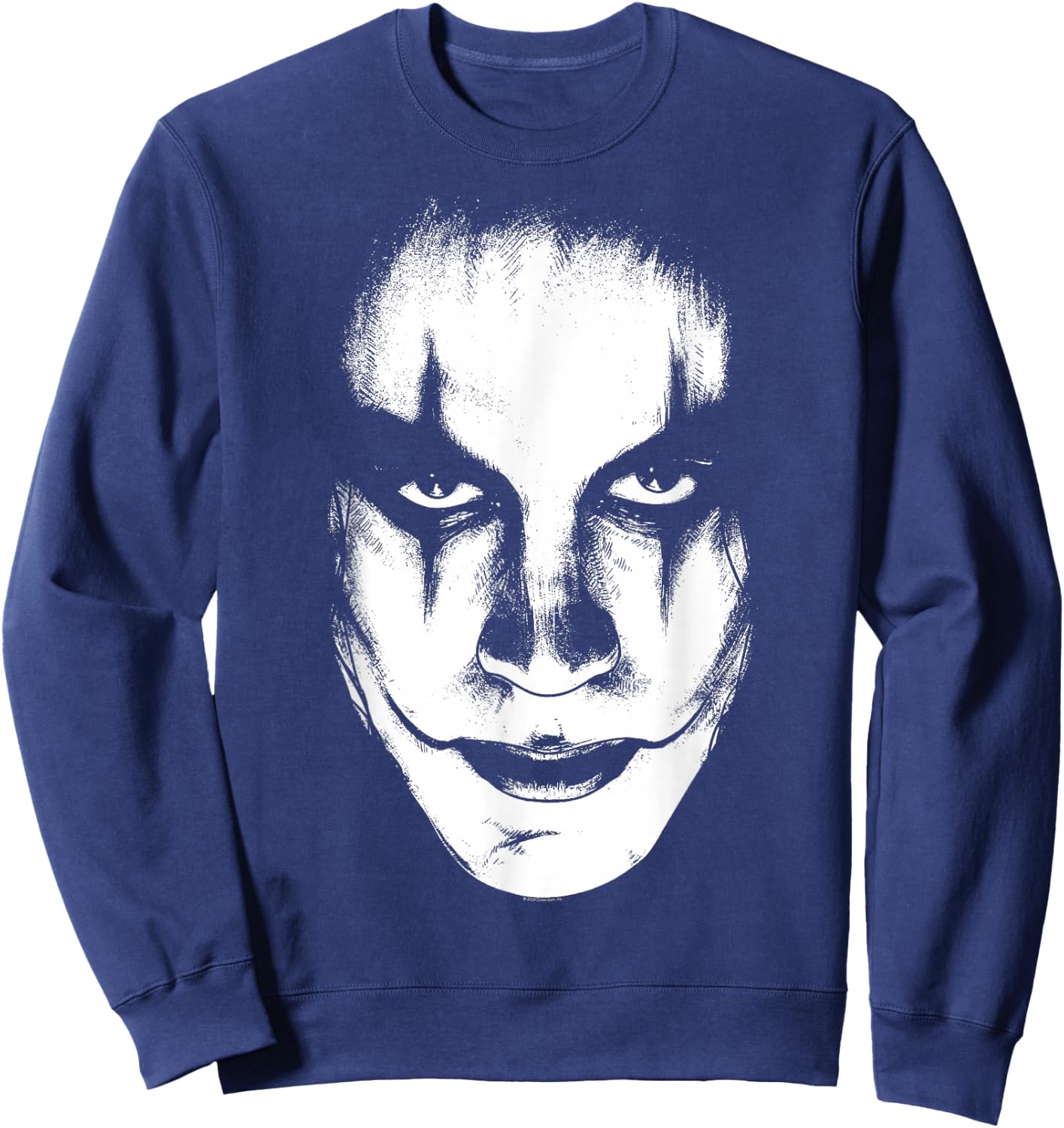 The Crow - Big Face , Black, S Sweatshirt - Sweatshirt | Navy