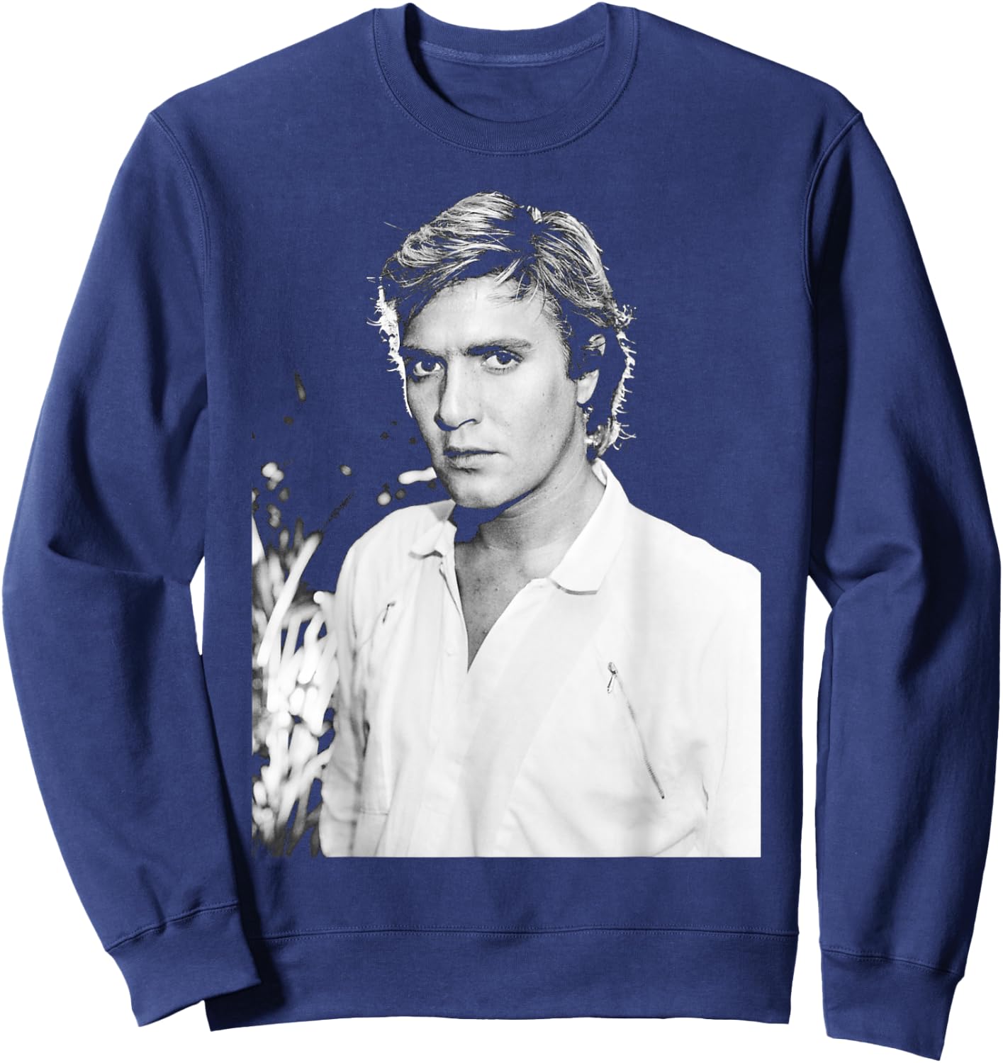 Duran Duran Lead Singer Simon Le Bon 1983 Sweatshirt - Sweatshirt | Navy