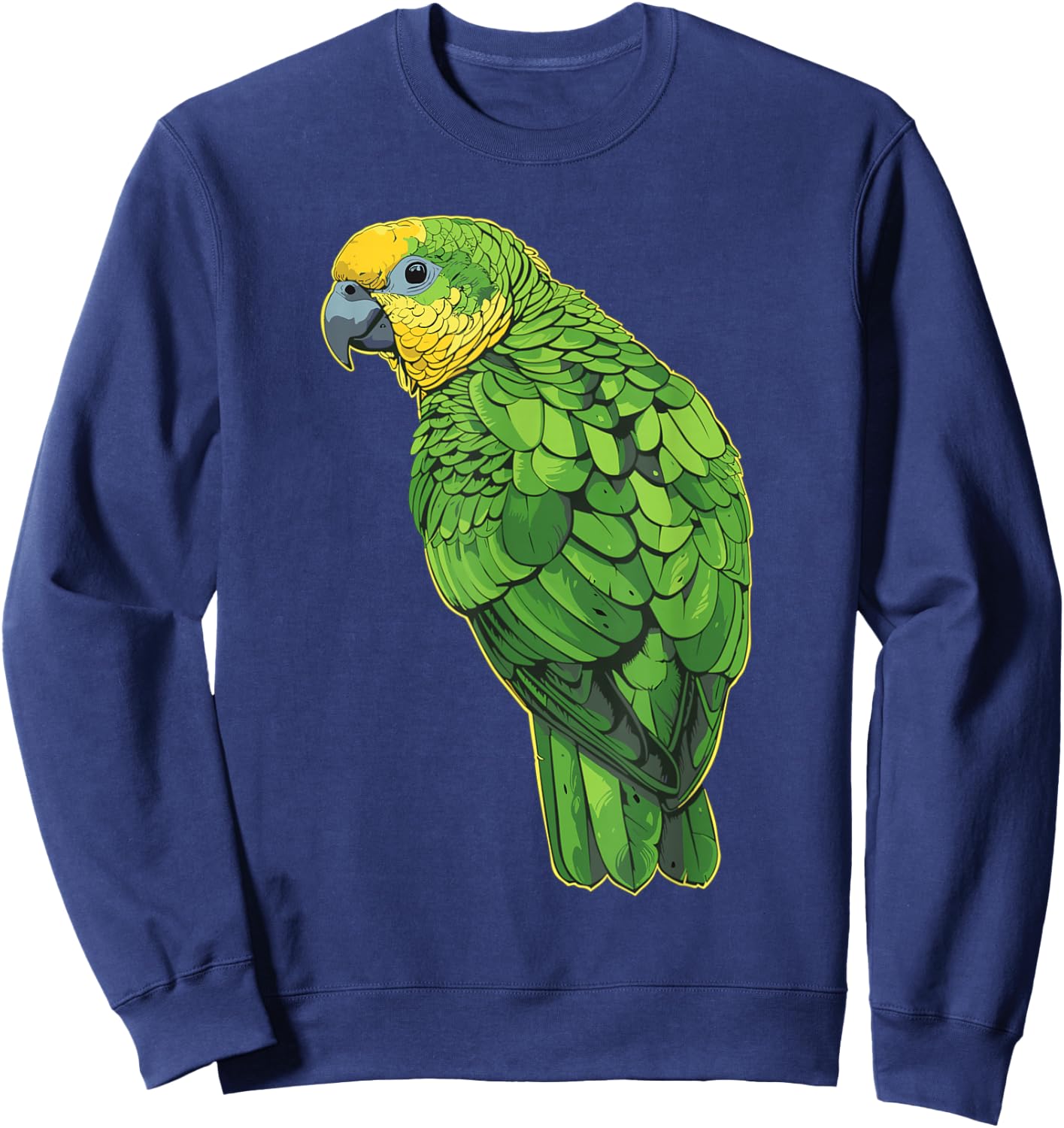 Amazon Parrots Lovers Amazon Parrot Sweatshirt - Sweatshirt | Navy