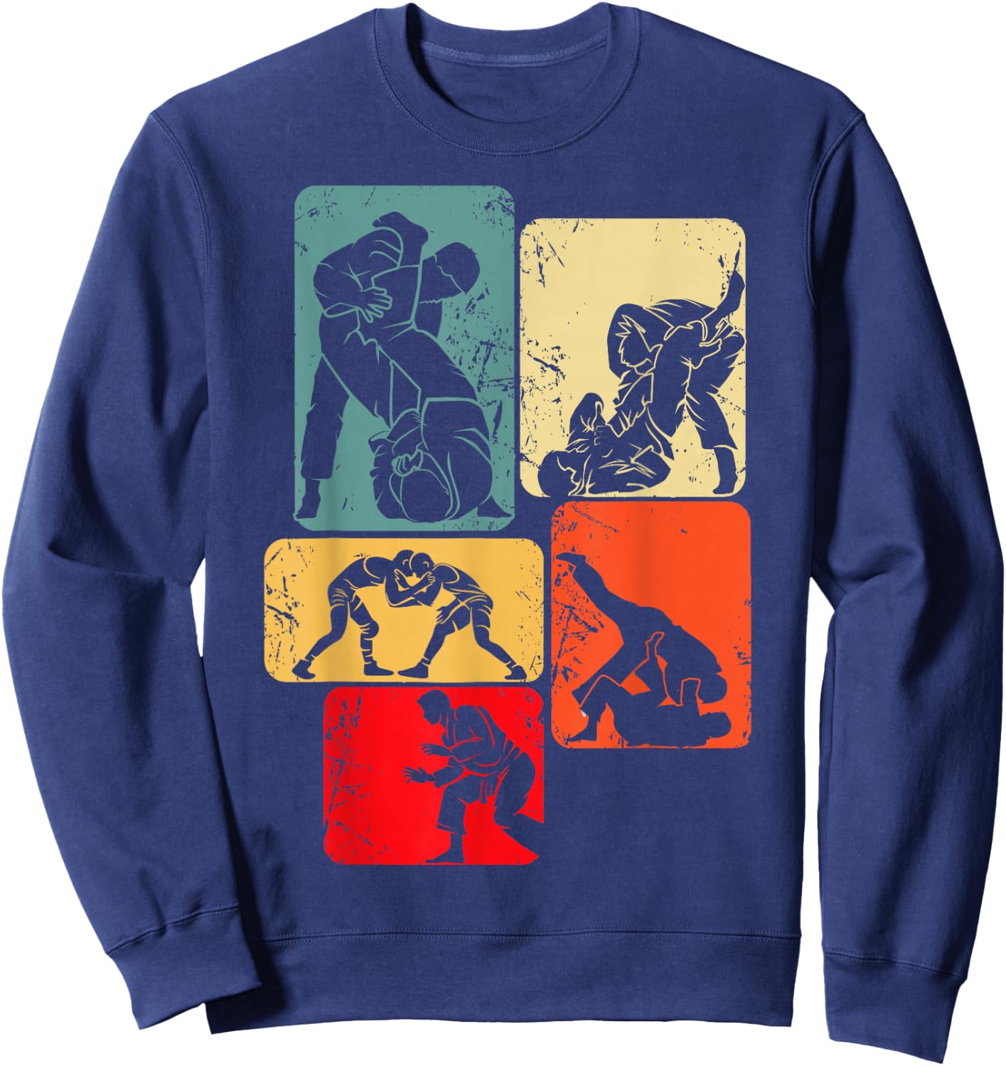 BJJ Jiu Jitsu Sweatshirt - Sweatshirt | Navy