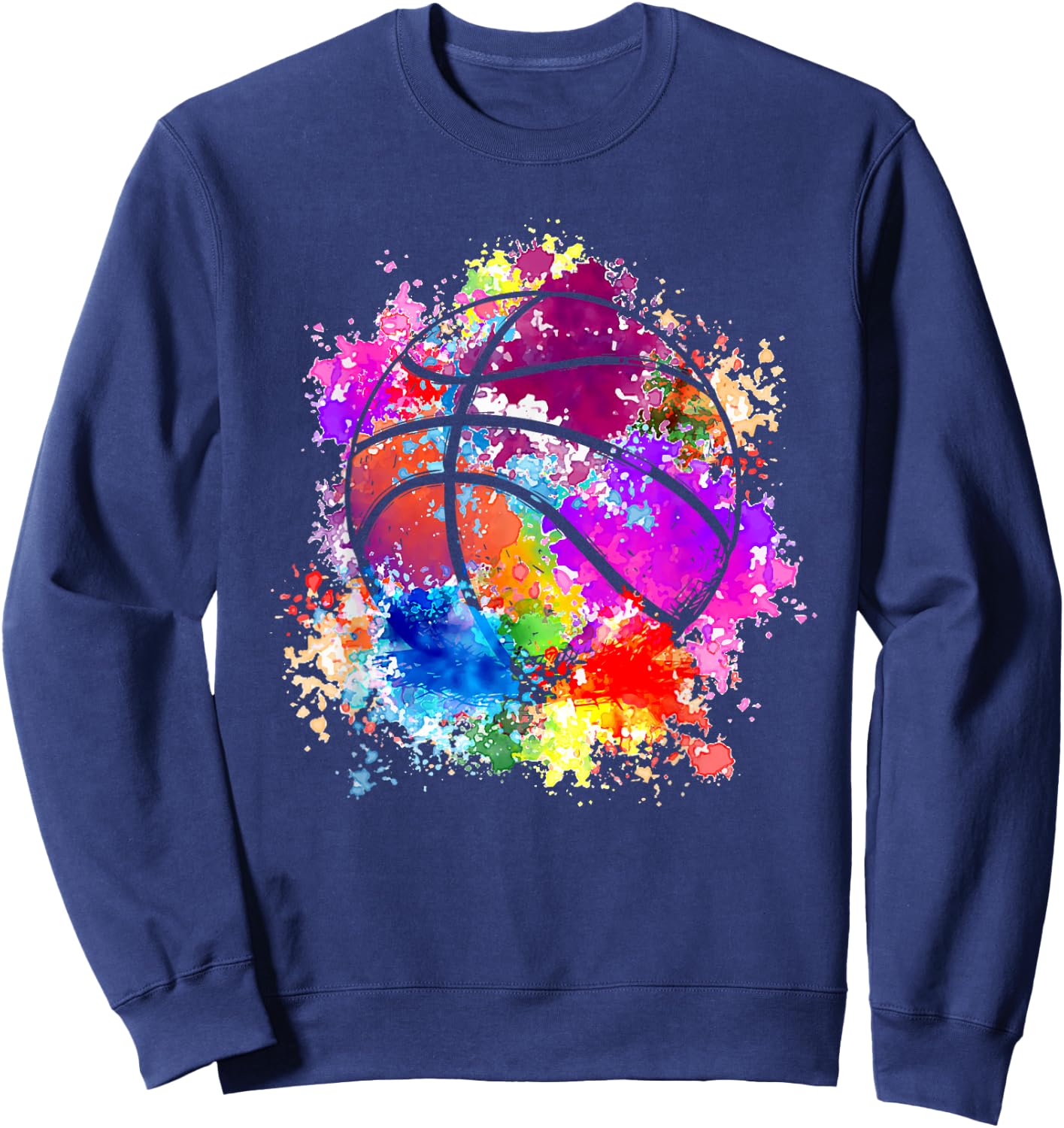 Basketballer Basketballspieler Kinder Streetball Rebound Sweatshirt - Sweatshirt | Navy