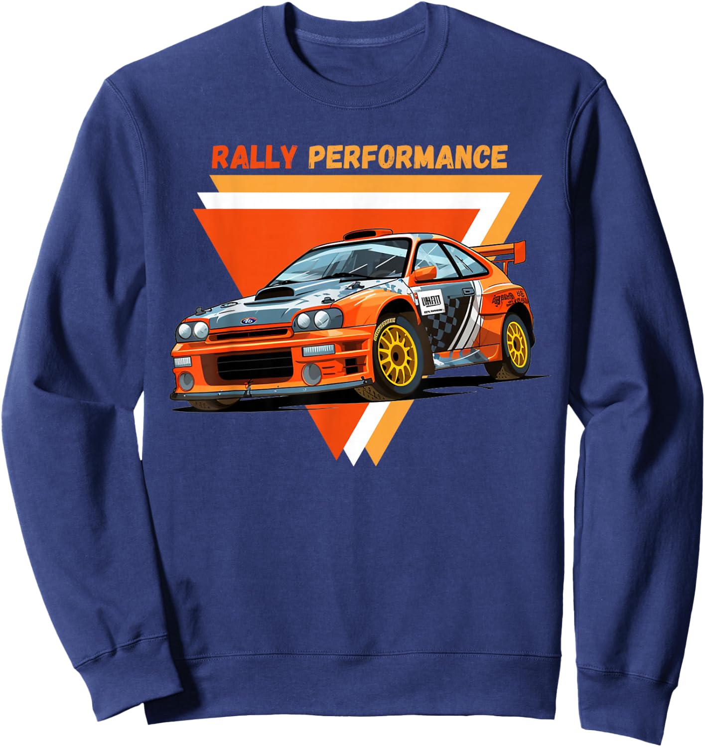 Rally Performance Motorsport Car Racing Sweatshirt - Sweatshirt | Navy