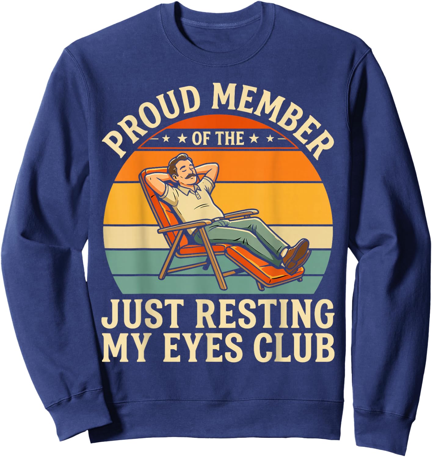 Fathers Day Sweatshirt - Sweatshirt | Navy