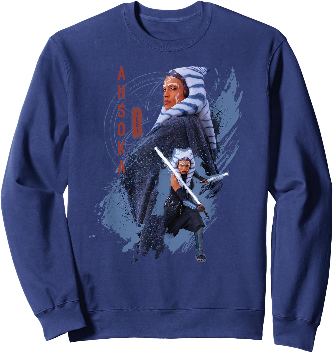 Star Wars Ahsoka Tano Jedi Ready Disney+ Sweatshirt - Sweatshirt | Navy