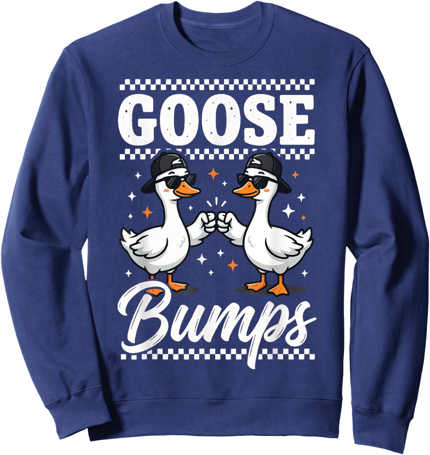 Goose Bumps Sweatshirt - Sweatshirt | Navy