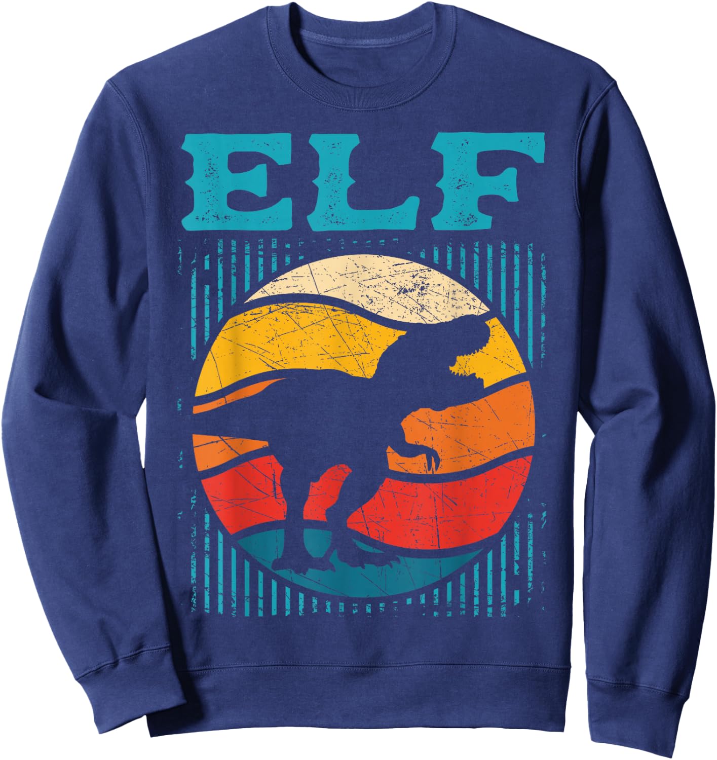 Dino 11 Years | Dinosaur | 11th Birthday Boy Dino Fan , black, S Sweatshirt - Sweatshirt | Navy