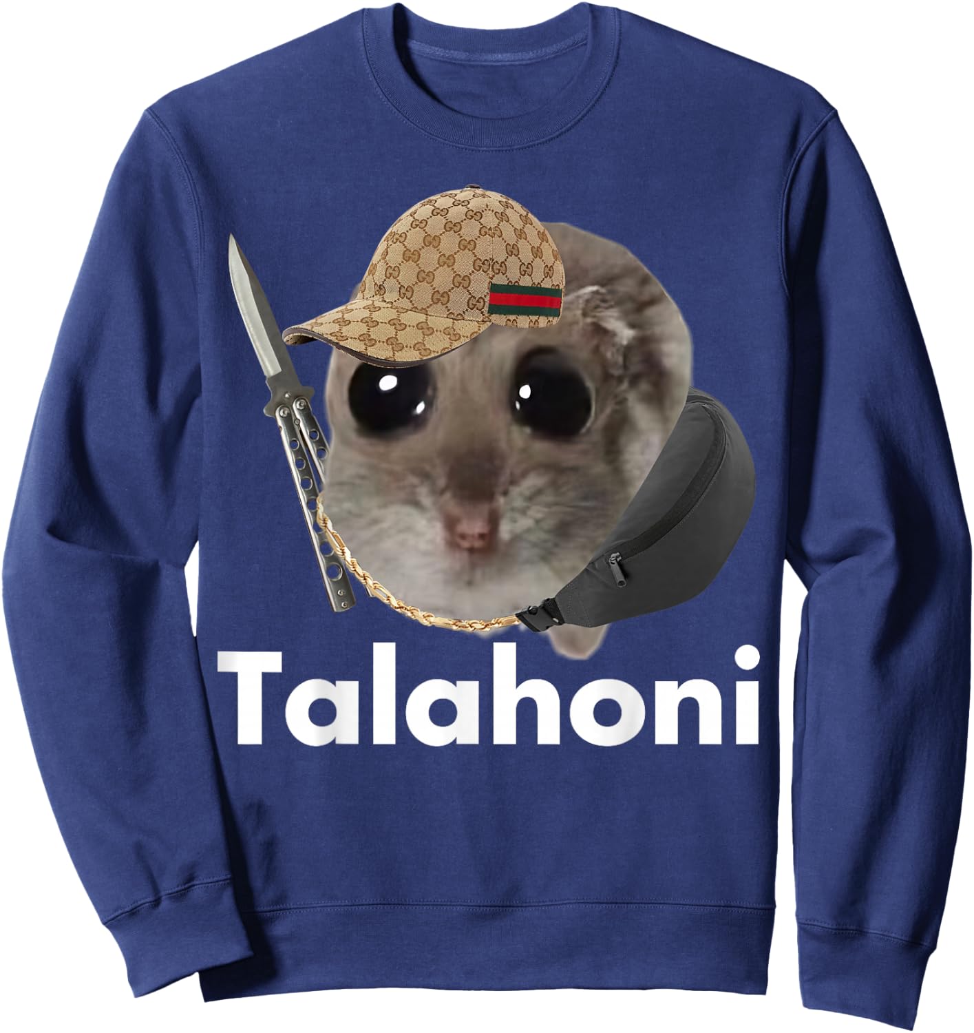 Talahoni Hamsti , black Sweatshirt - Sweatshirt | Navy