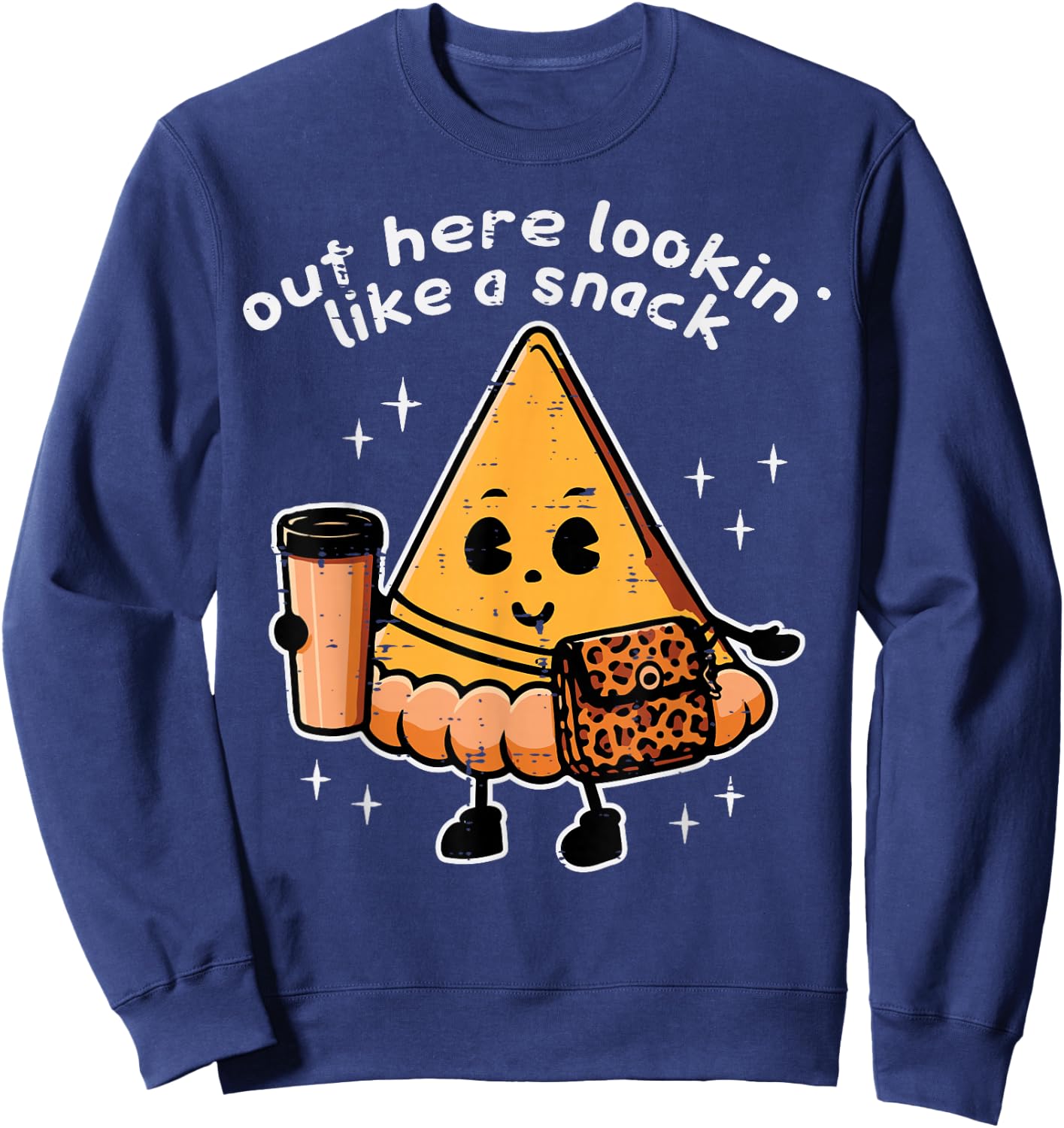 Thanksgiving Pumpkin Pie Lookin Like Snack Women Kids Men Sweatshirt - Sweatshirt | Navy