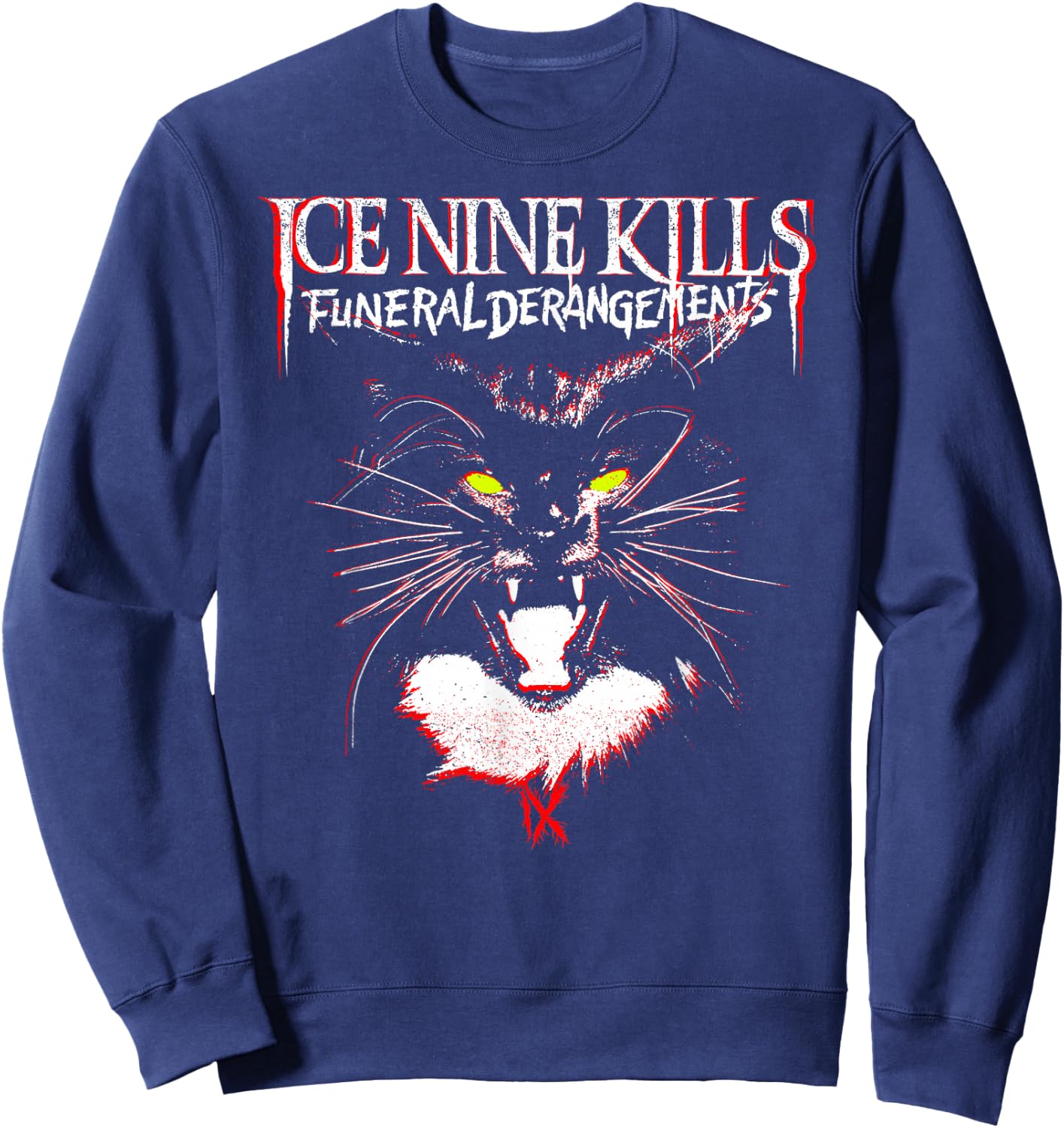 Ice Nine Kills - Funeral Derangements Halloween , black Sweatshirt - Sweatshirt | Navy