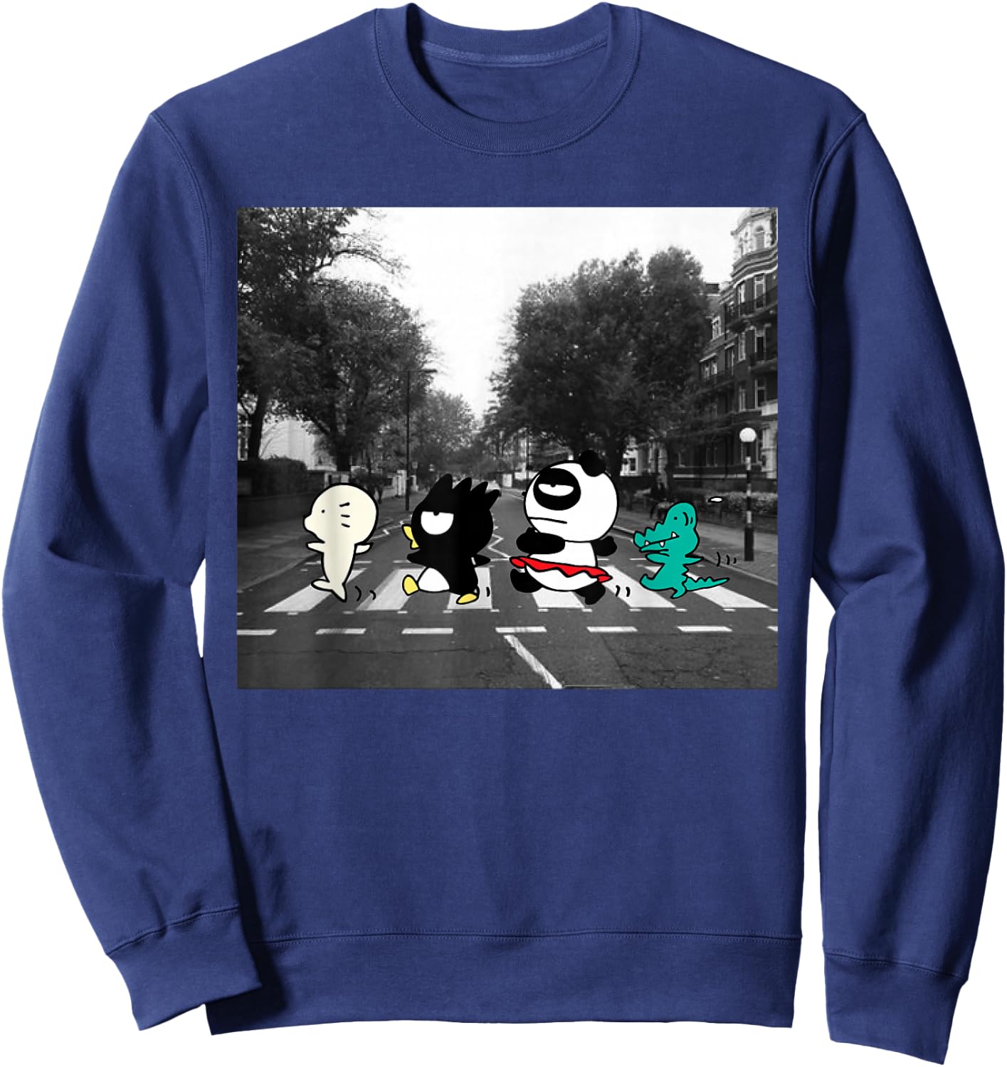 Badtz - Maru Crosswalk Sweatshirt - Sweatshirt | Navy
