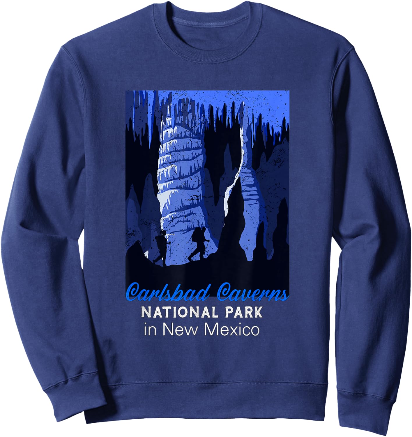 Carlsbad Caverns National Park New Mexico Sweatshirt - Sweatshirt | Navy