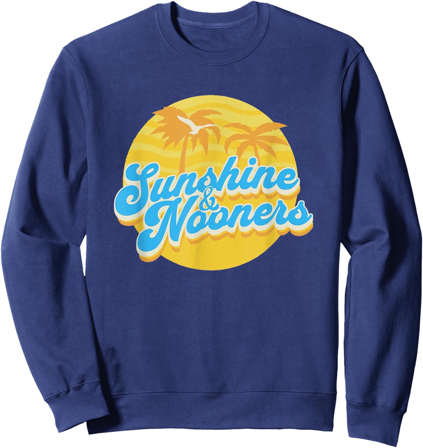 Bad Day To Be A Nooner | Day drinking Nooner Team Sweatshirt - Sweatshirt | Navy