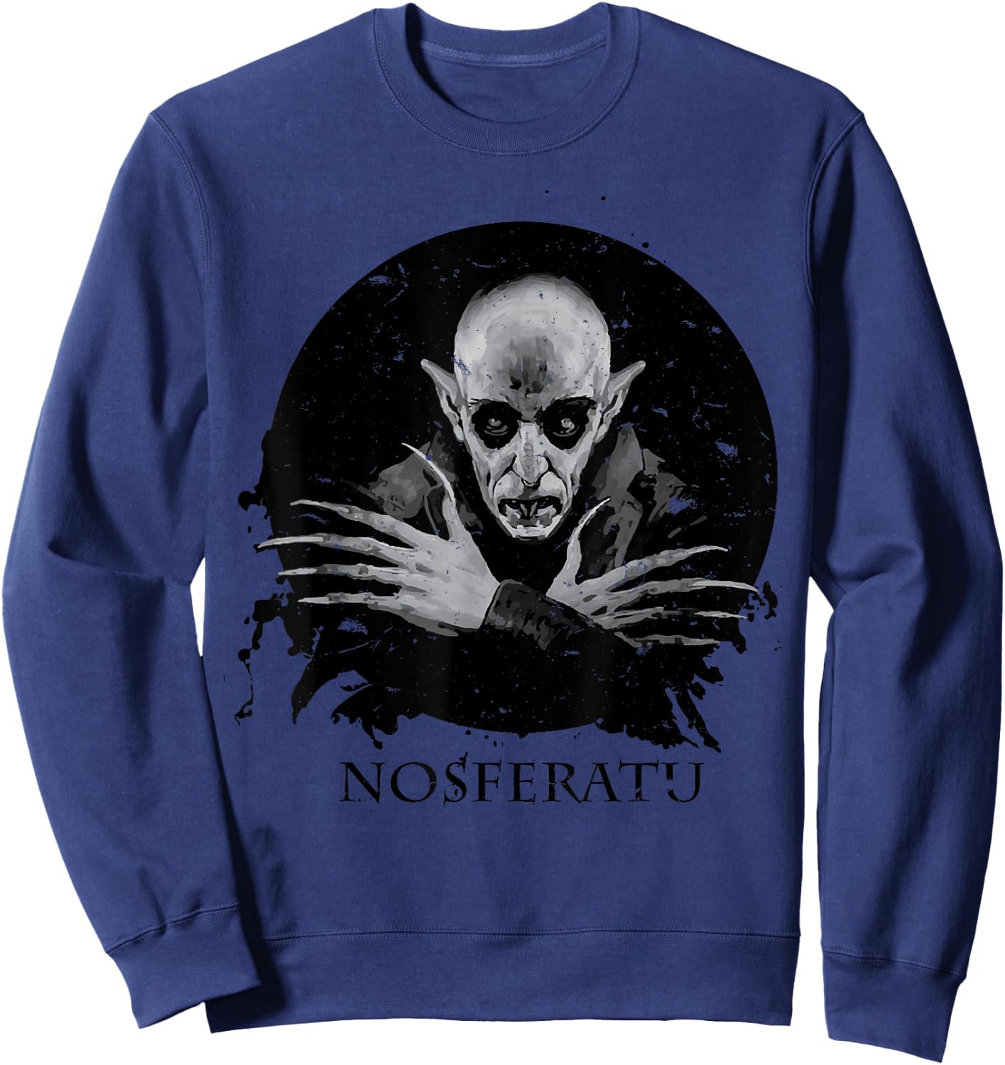 Vampire Halloween Sweatshirt - Sweatshirt | Navy