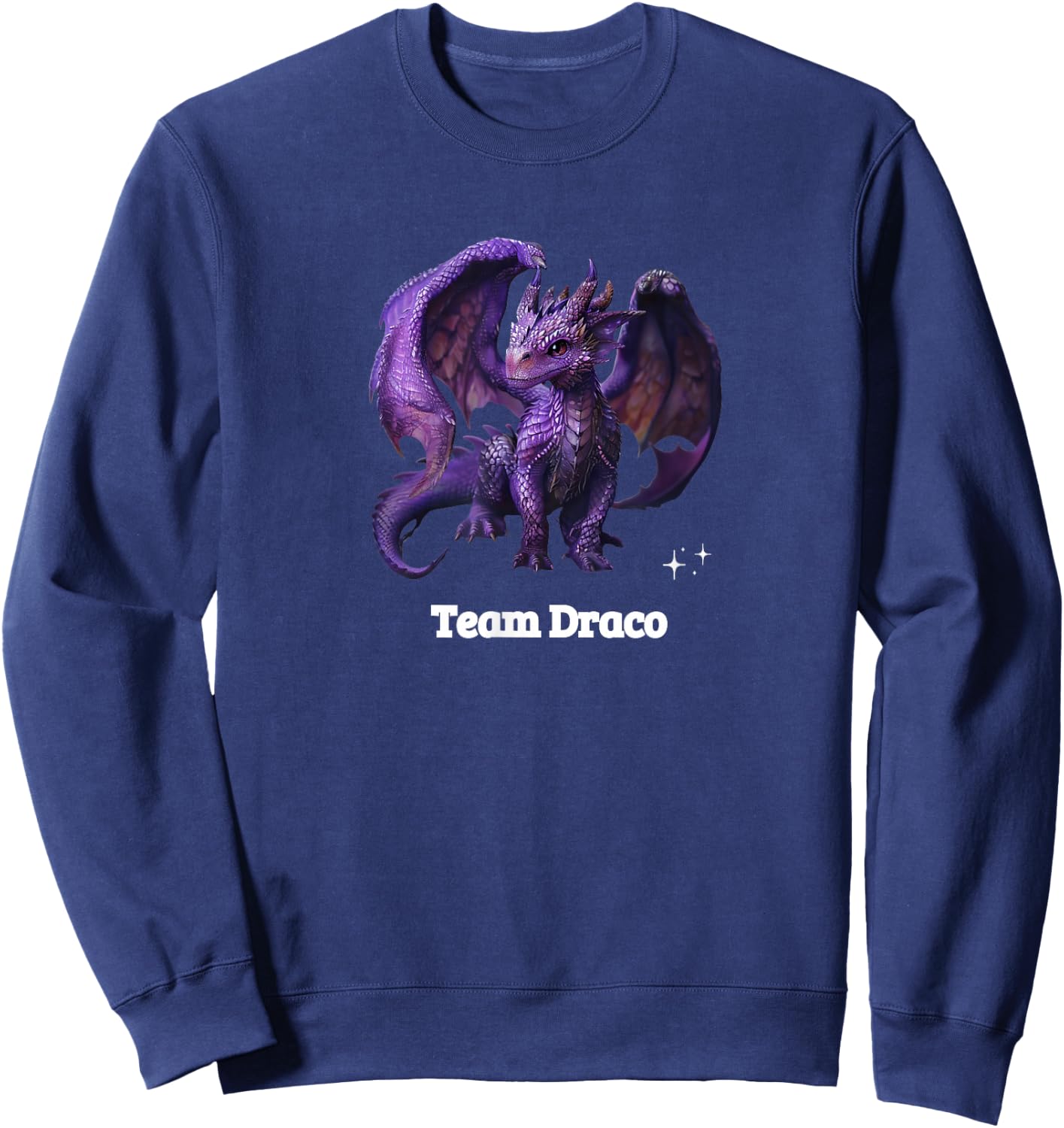 Draco der Lichtdrache Sweatshirt - Sweatshirt | Navy