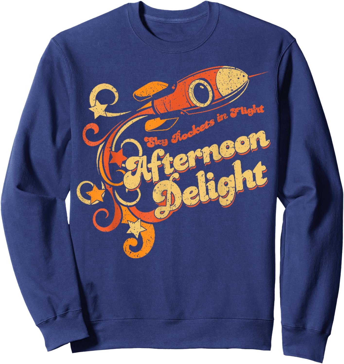 Vintage Afternoon Delight Sweatshirt - Sweatshirt | Navy