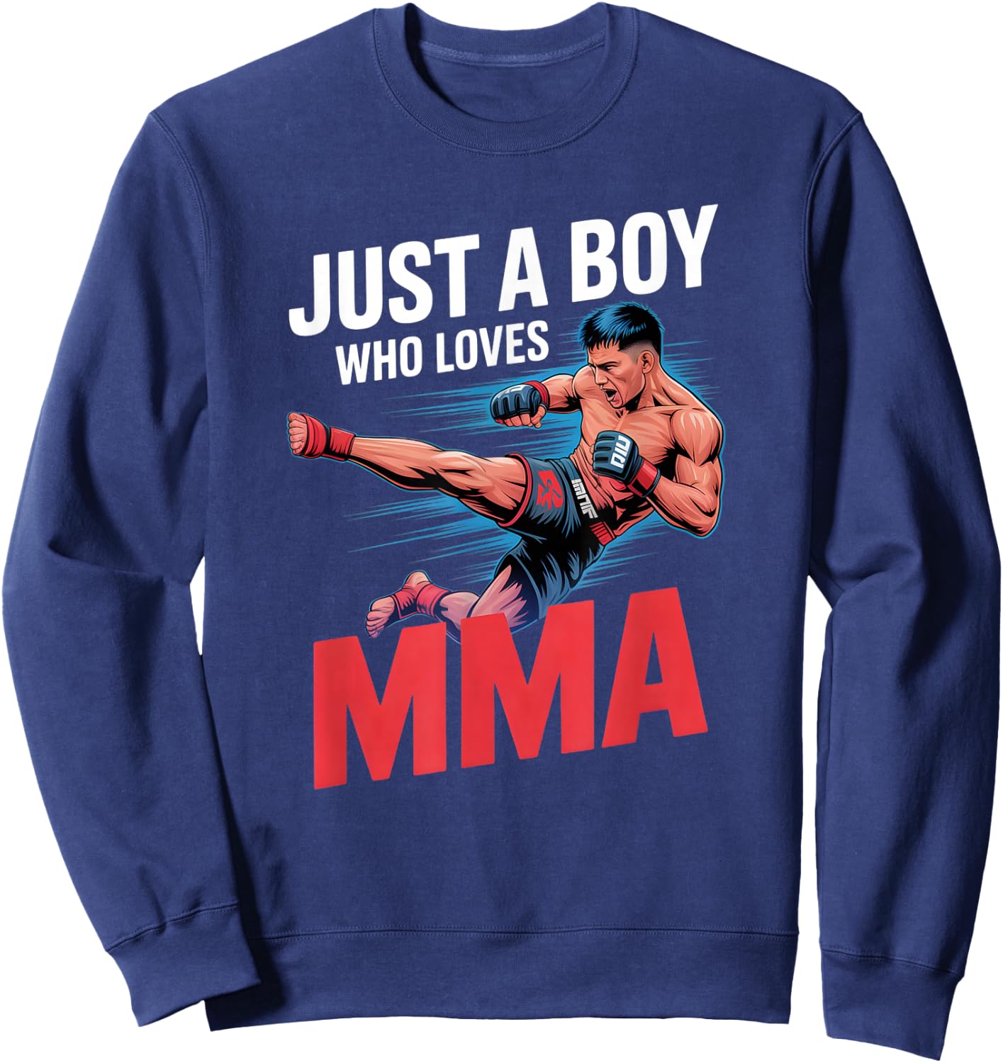 Boys MMA Sweatshirt - Sweatshirt | Navy