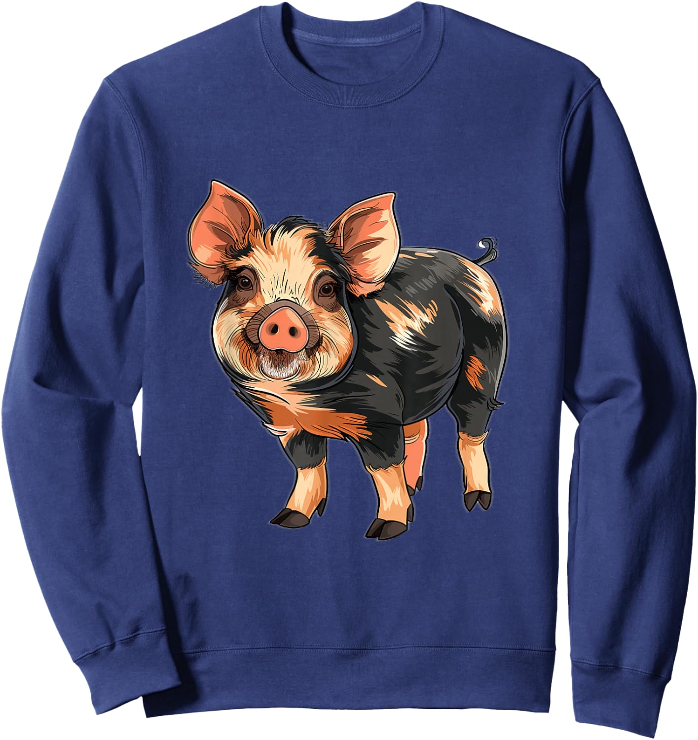 Kune Kune Pig Breeder Kune Kune Lover Kune Kune Pig Girl Sweatshirt - Sweatshirt | Navy