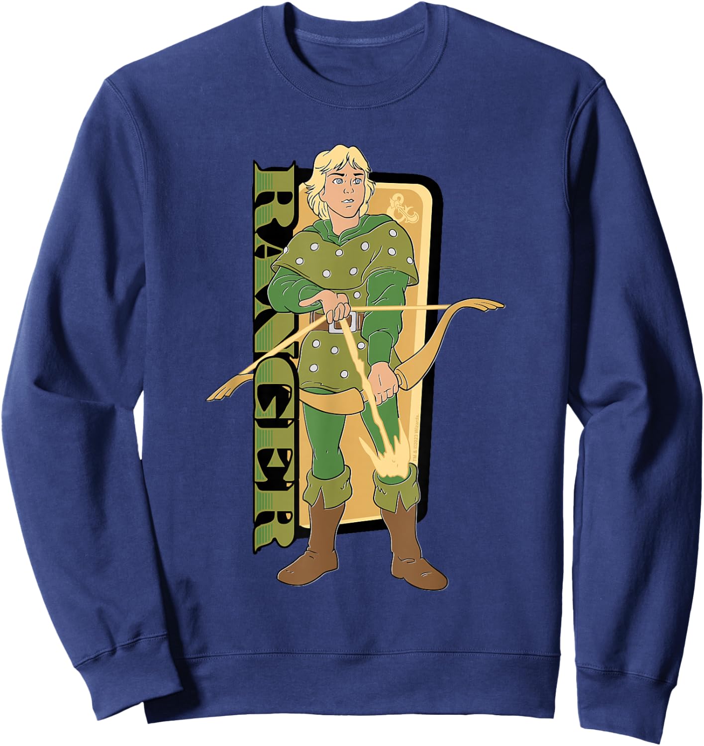 Dungeons & Dragons Hank the Ranger Sweatshirt - Sweatshirt | Navy