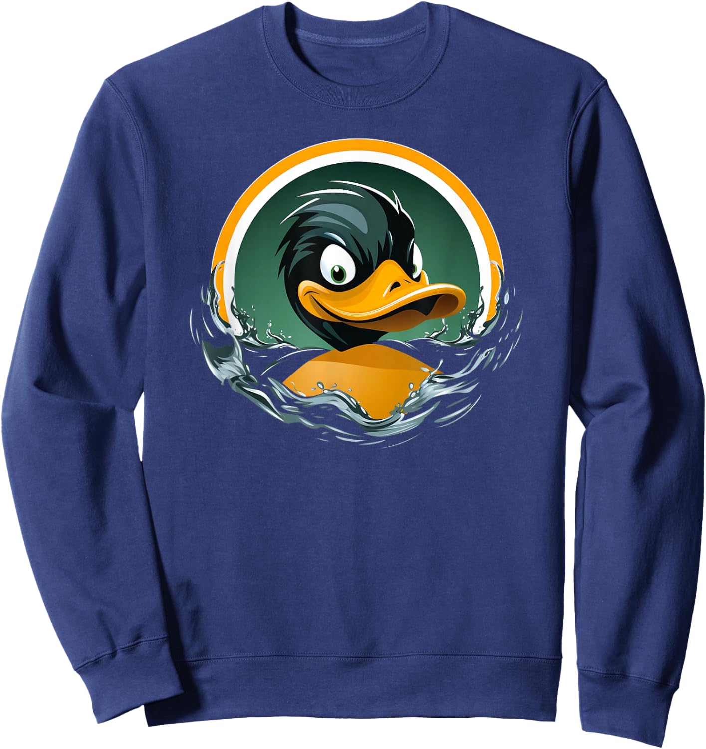 Duck Mascot - Team Sports Sweatshirt - Sweatshirt | Navy