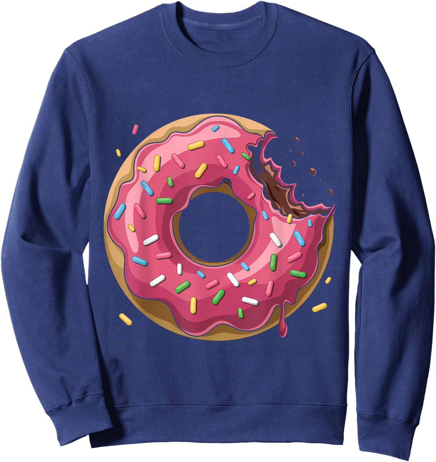 Donut Art Donut Shirt Donut Child Donut Sweatshirt - Sweatshirt | Navy