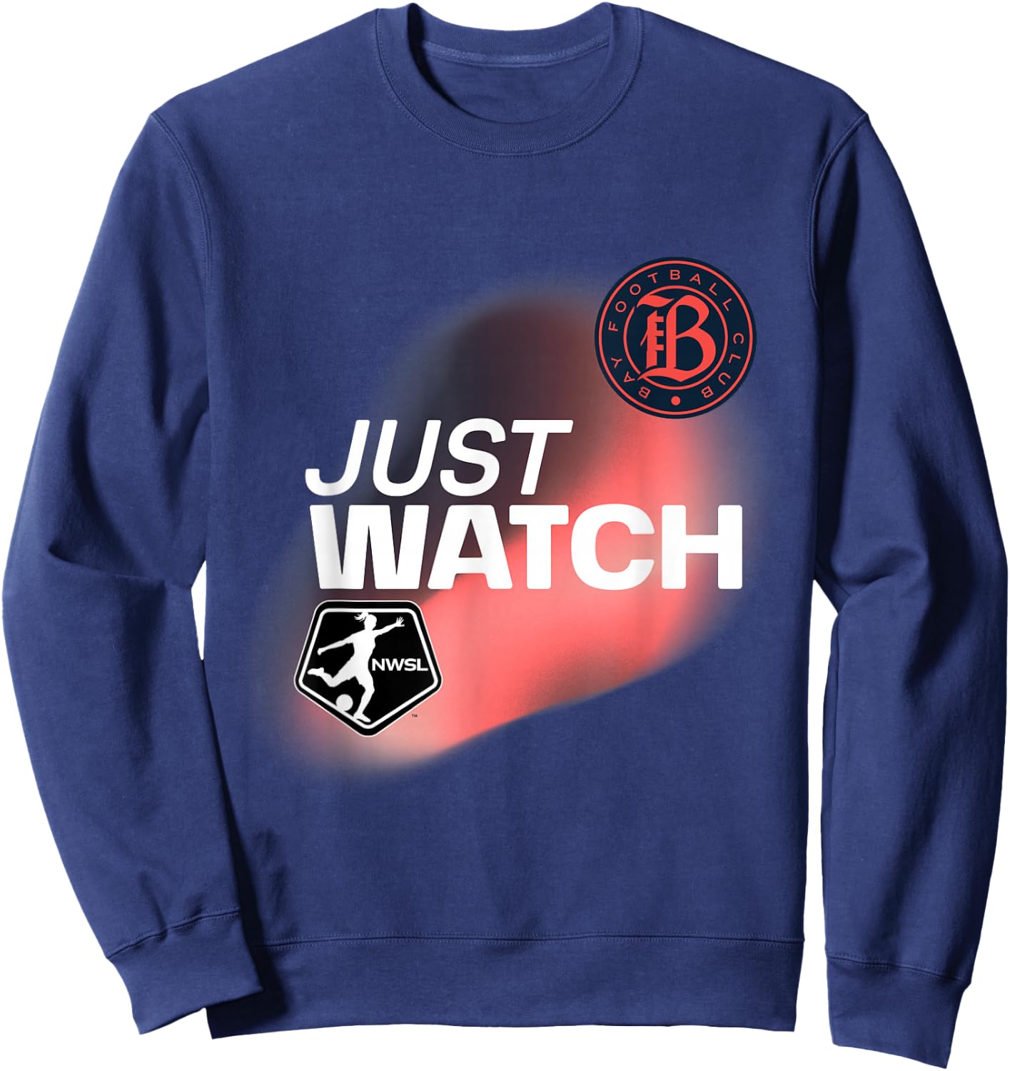 Officially Licensed NWSL Bay FC Sweatshirt - Sweatshirt | Navy