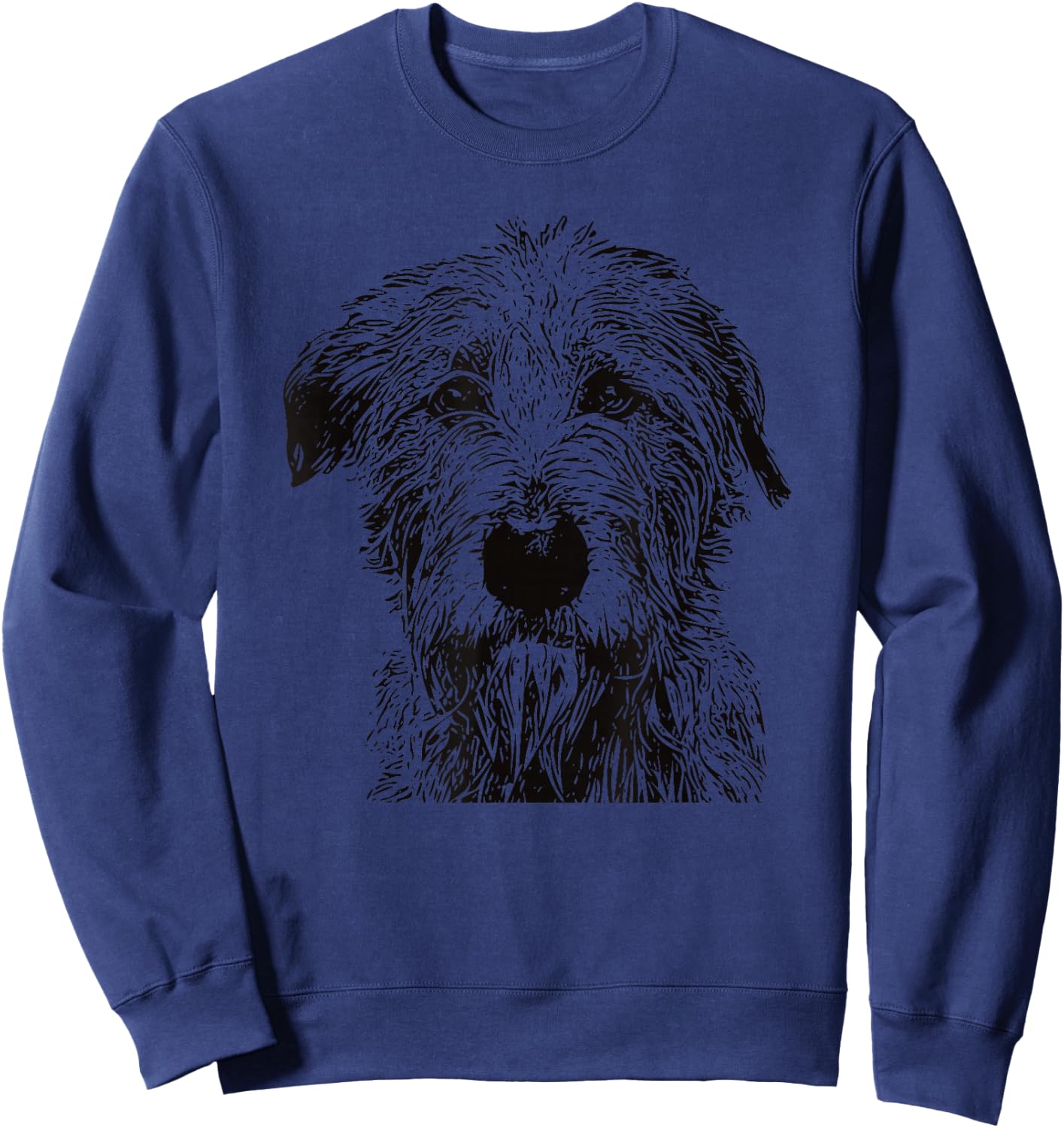 Irish Wolfhound Sweatshirt - Sweatshirt | Navy