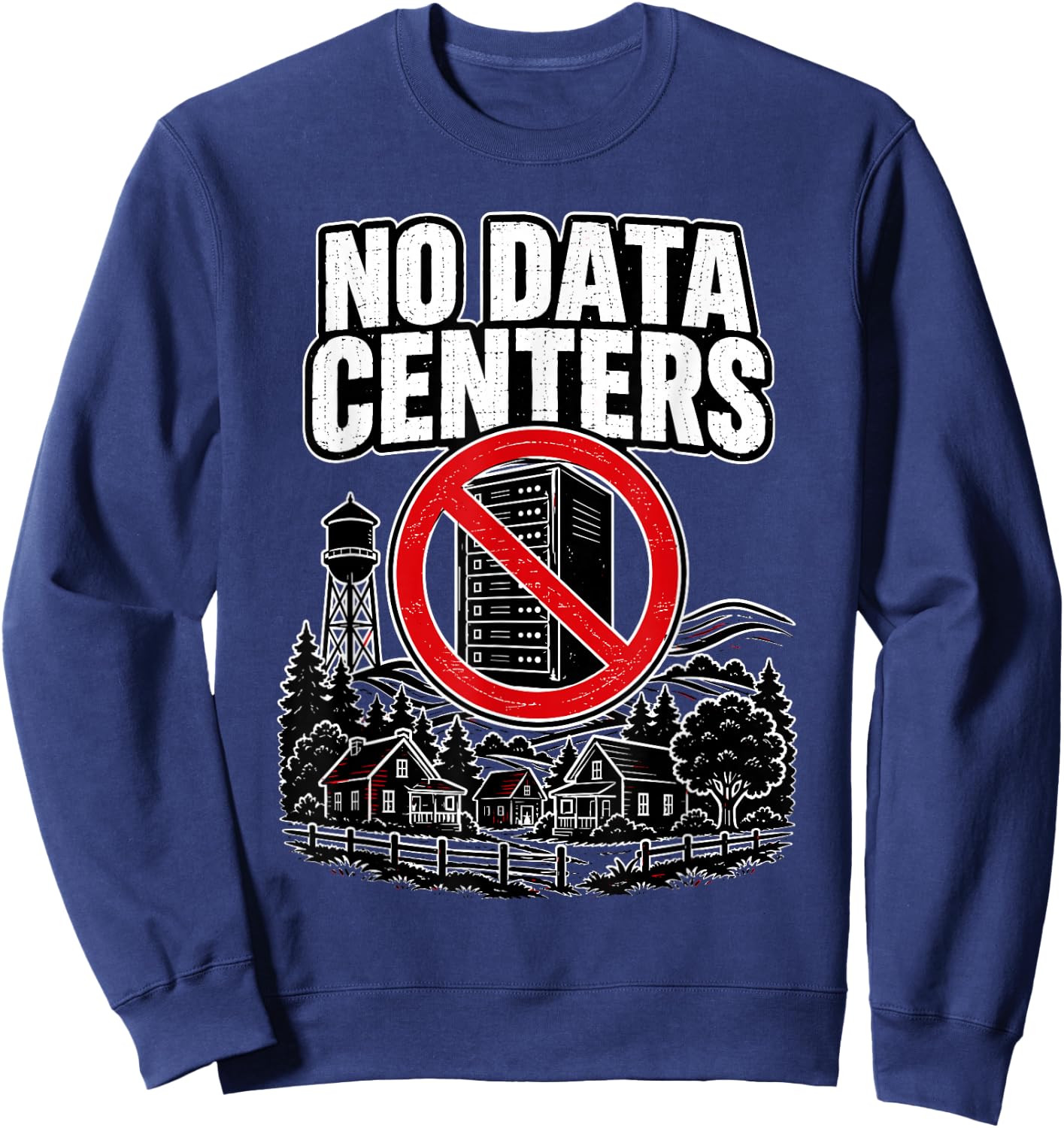 T-Shirt Sweatshirt - Sweatshirt | Navy
