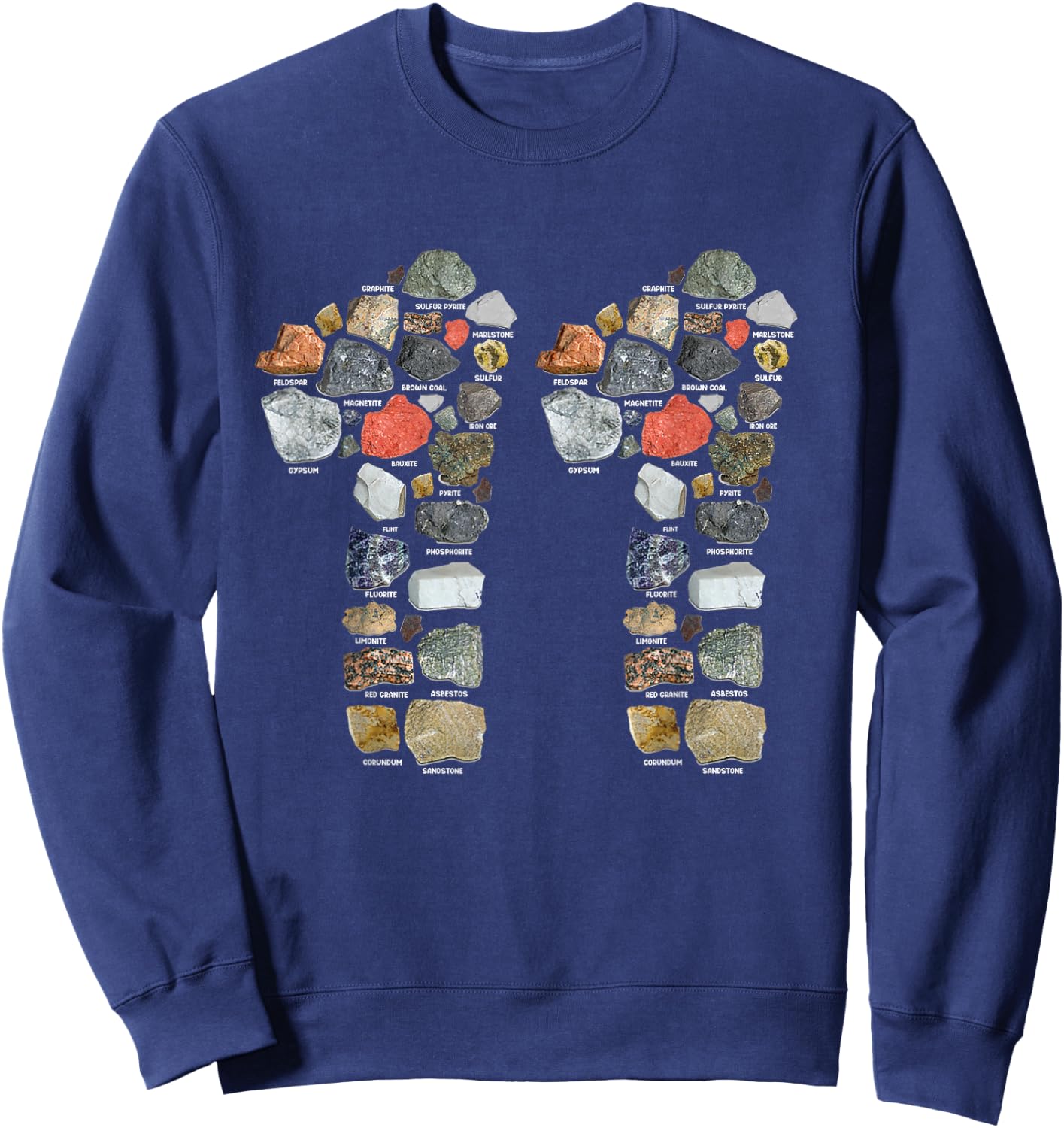 Geology 11 years Old Rock Collecting 11th Birthday Sweatshirt - Sweatshirt | Navy