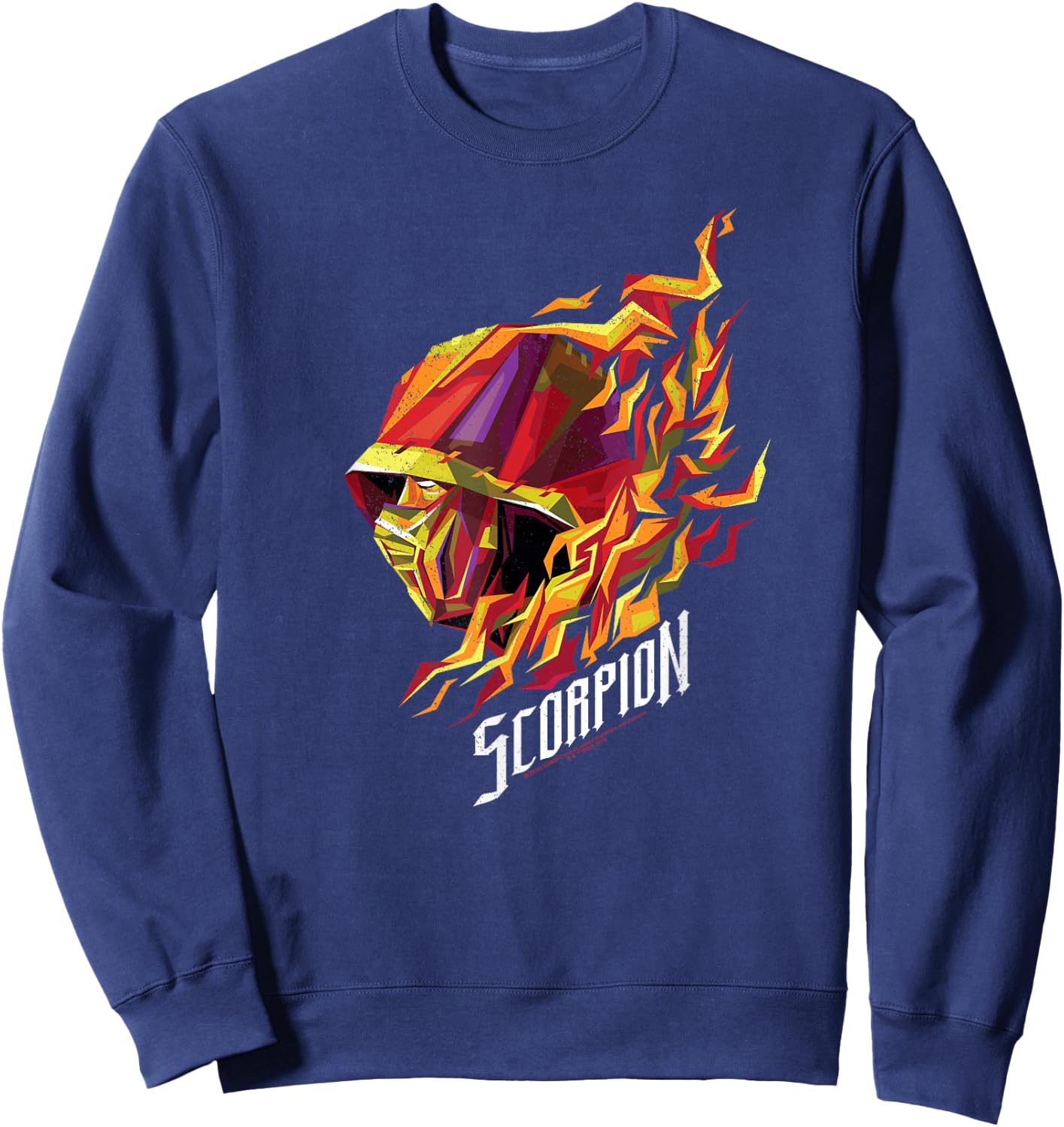 Mortal Kombat Movie The Scorpion Sweatshirt - Sweatshirt | Navy